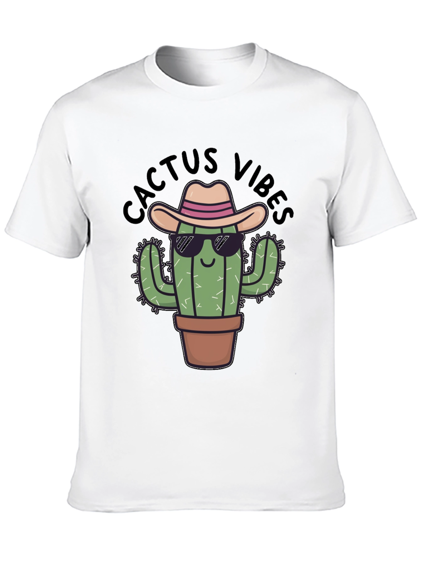 Cactus Vibes Tee: Cool Desert Humor
