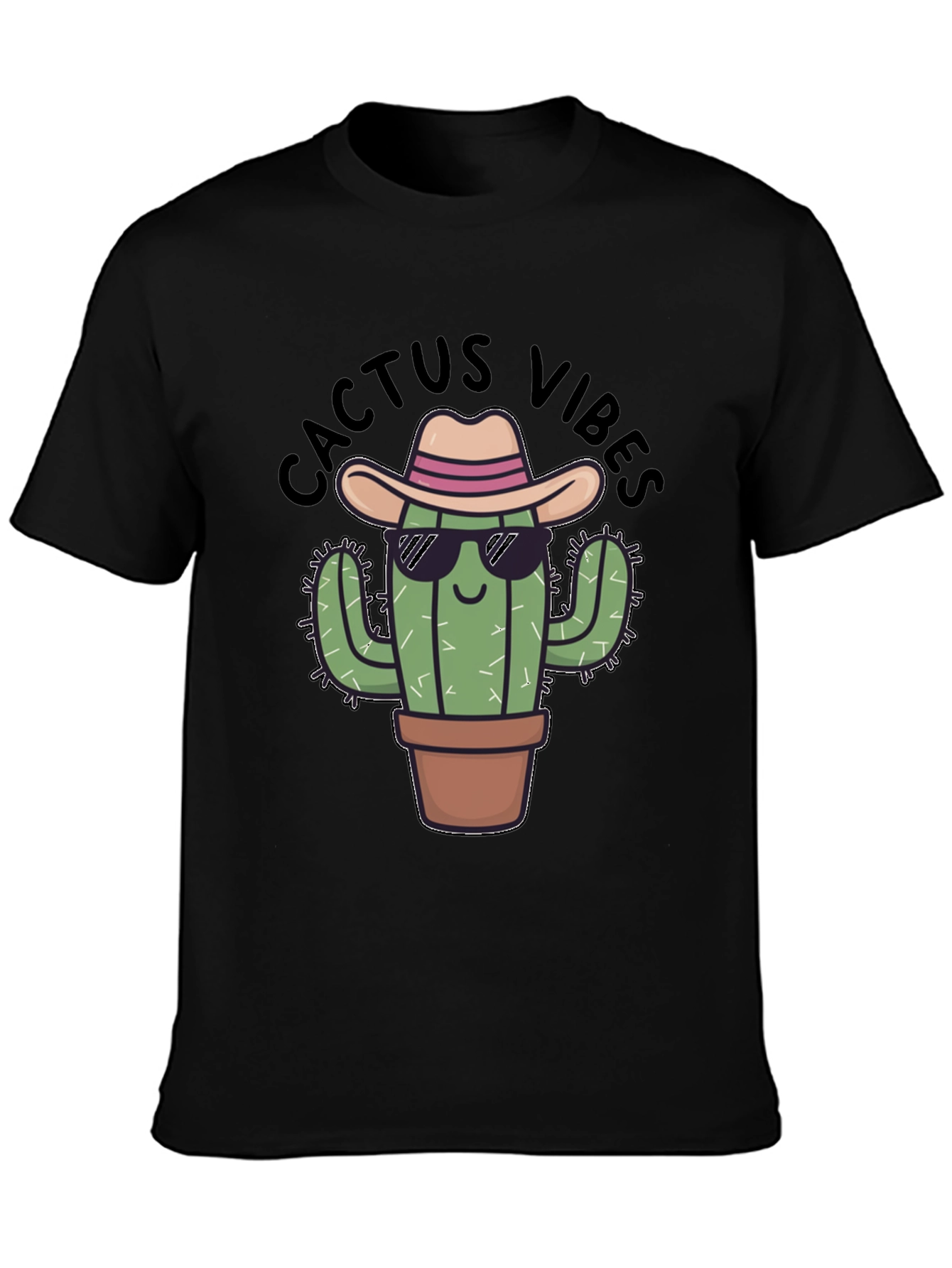 Cactus Vibes Tee: Cool Desert Humor