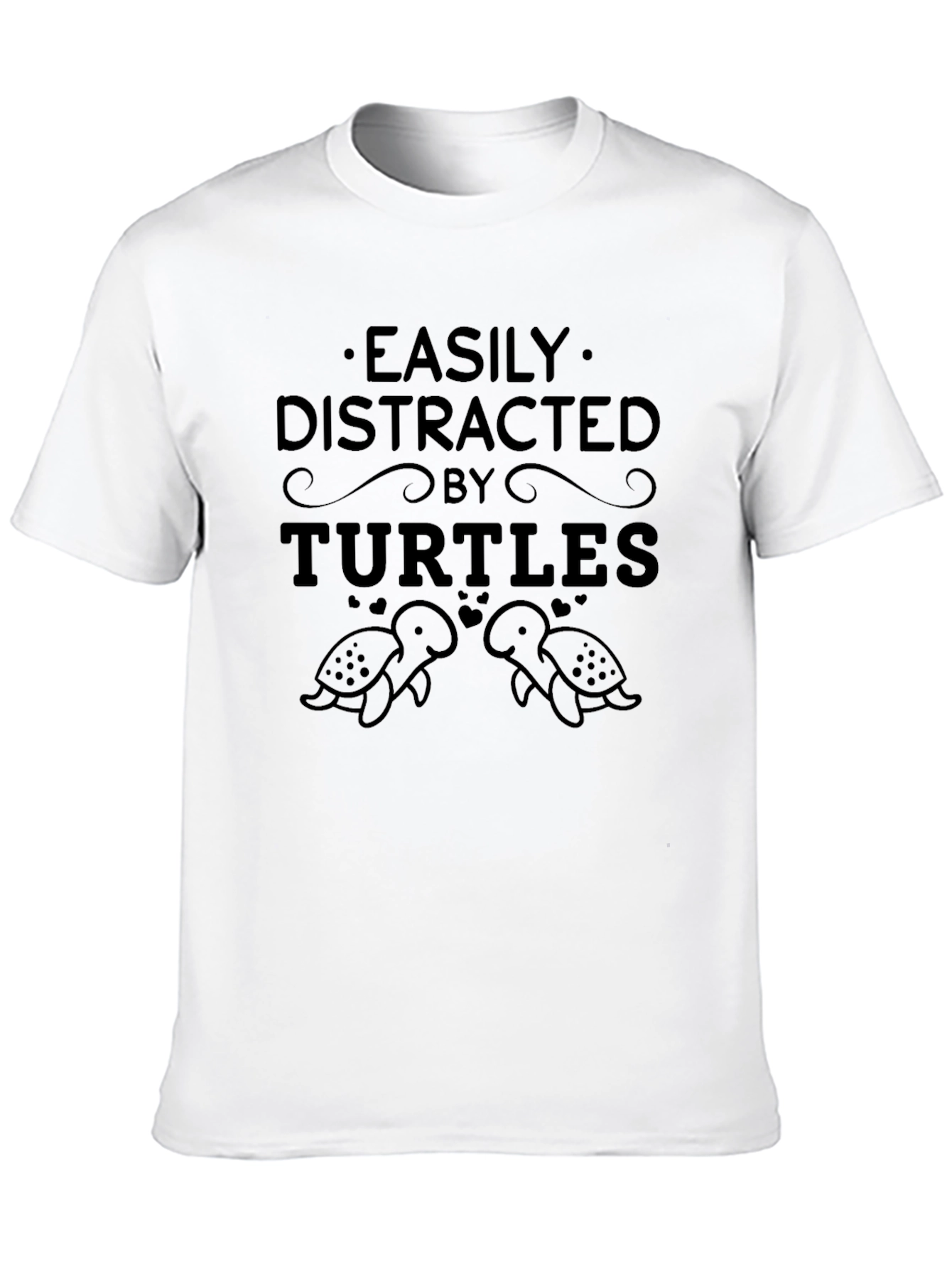Easily Distracted by Turtles Graphic Tee