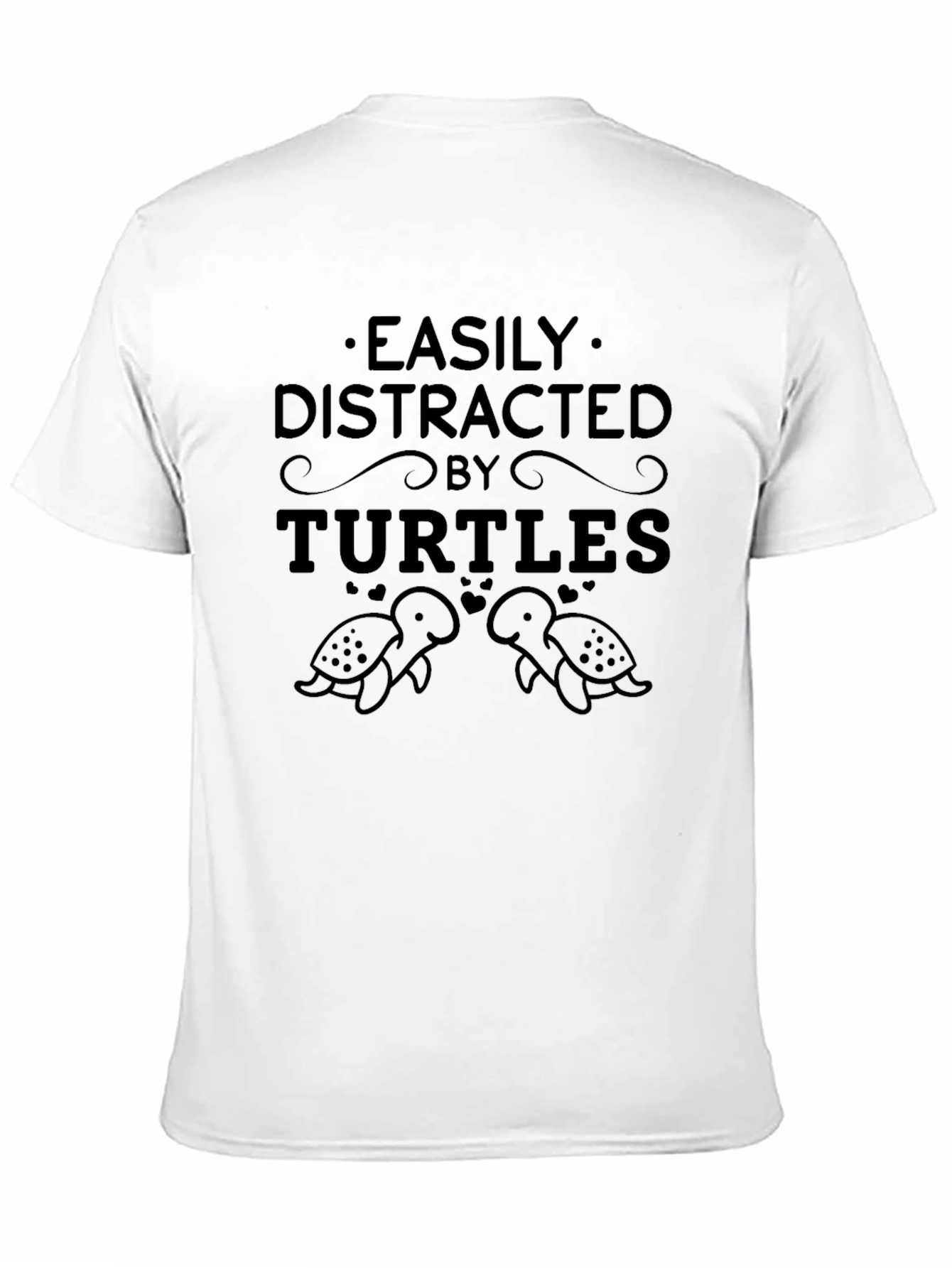 Easily Distracted by Turtles Graphic Tee