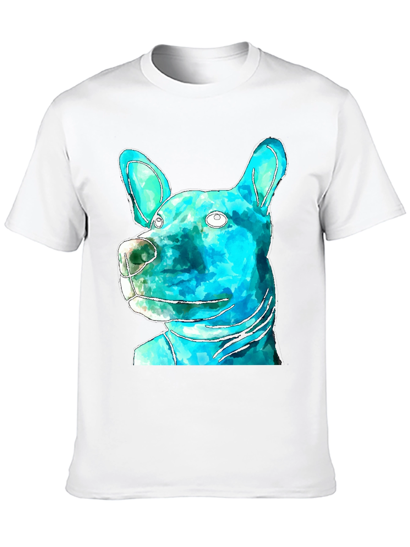 Dog Art Black T-Shirt