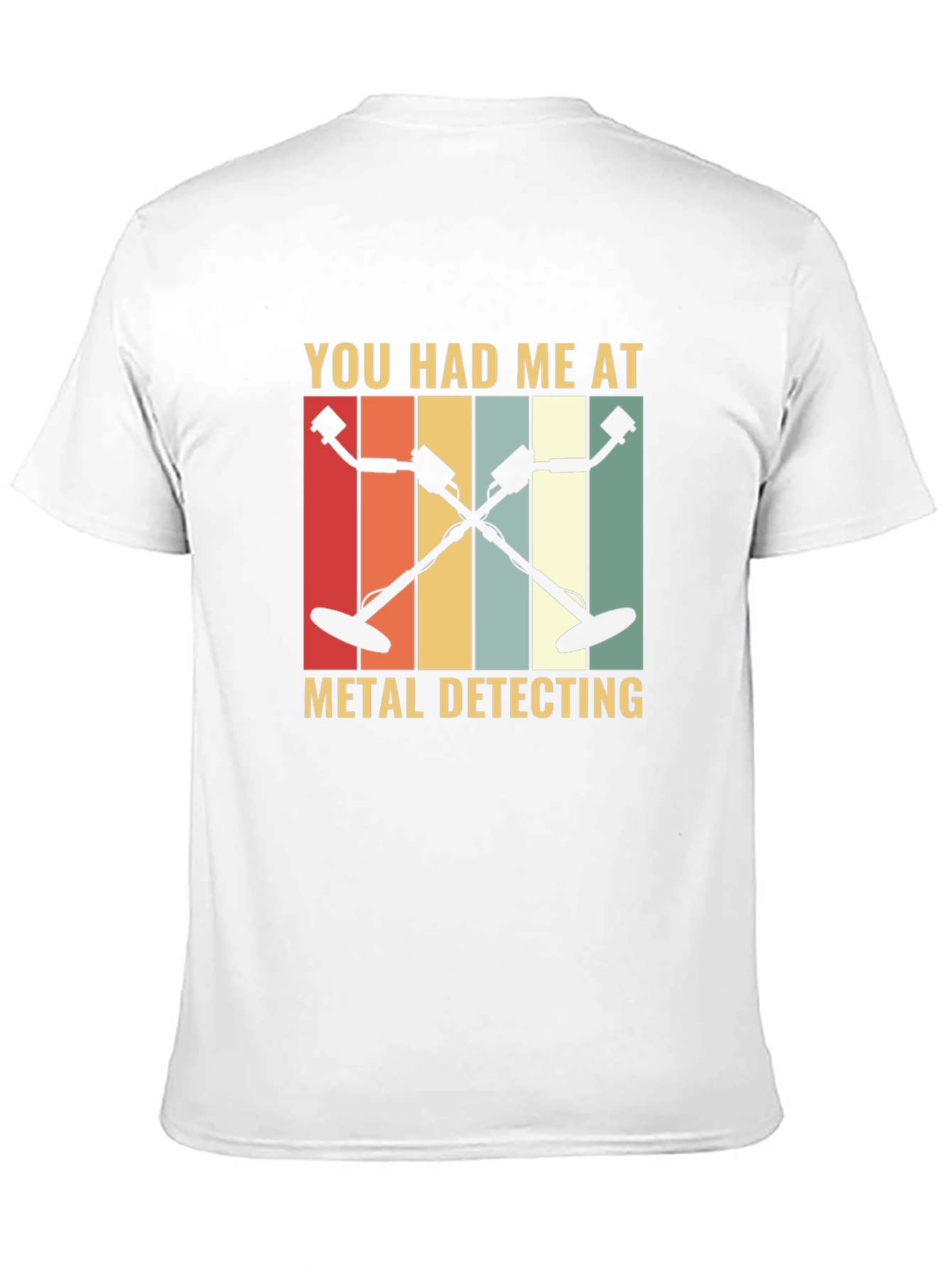 Metal Detecting Graphic Tee - Retro Hobby Shirt