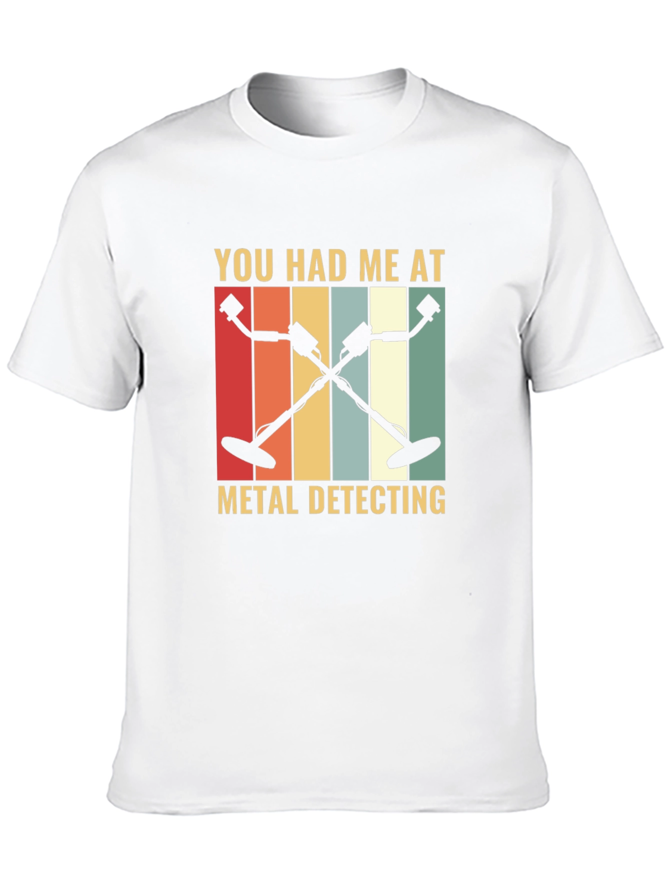 Metal Detecting Graphic Tee - Retro Hobby Shirt