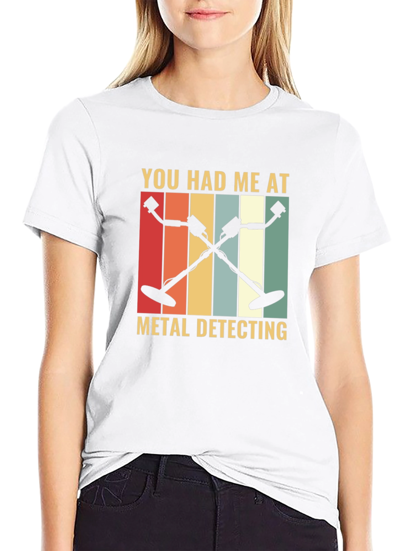 Metal Detecting Graphic Tee - Retro Hobby Shirt