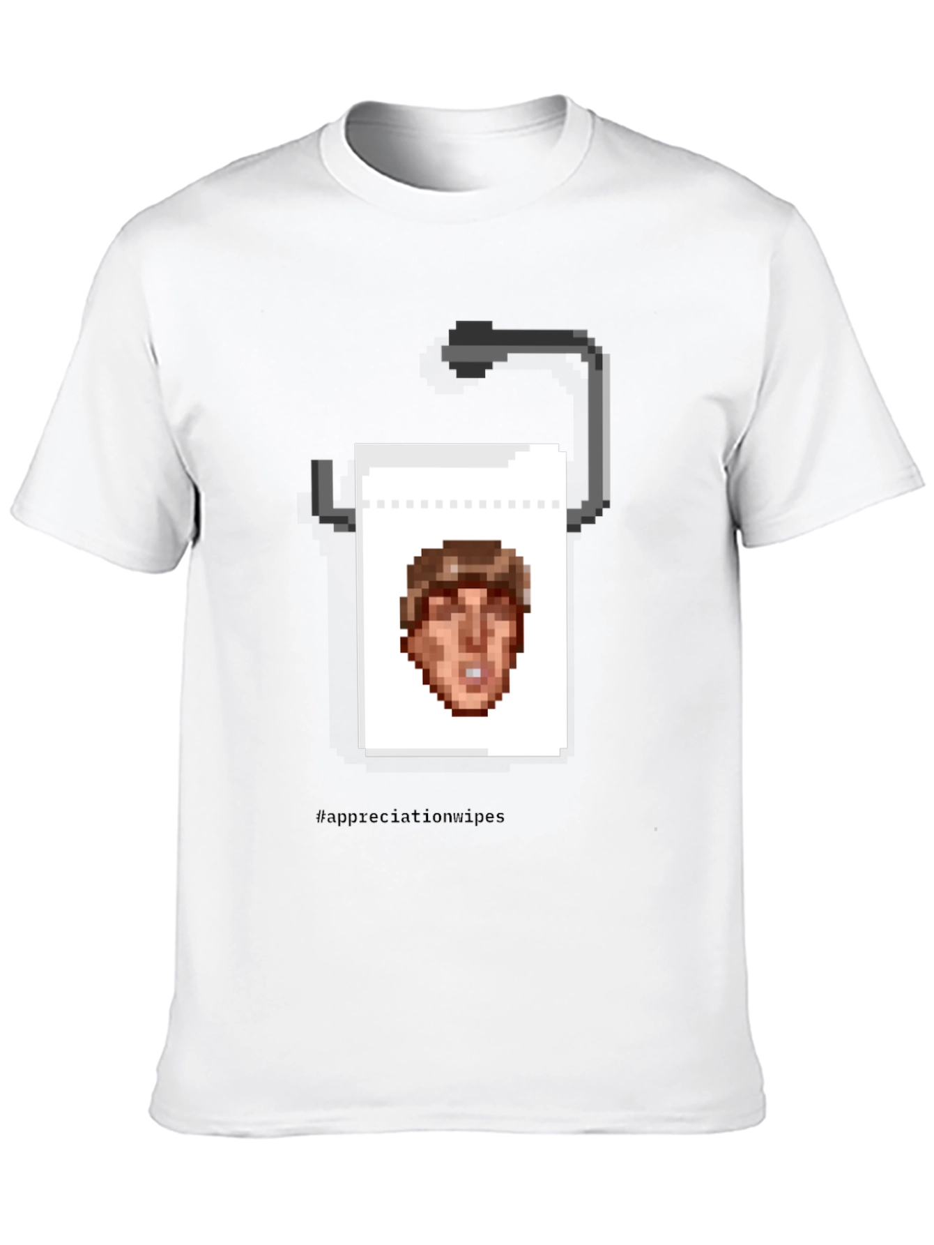Humorous Pixel Art T-Shirt