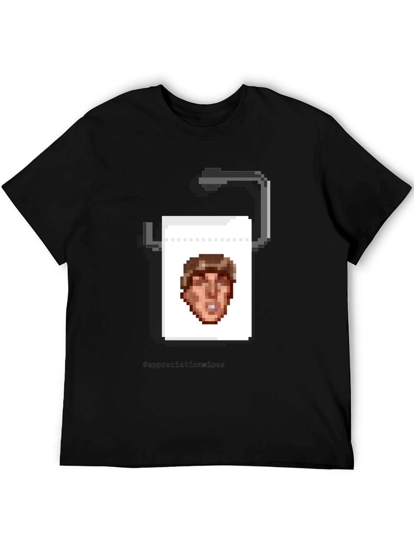Humorous Pixel Art T-Shirt