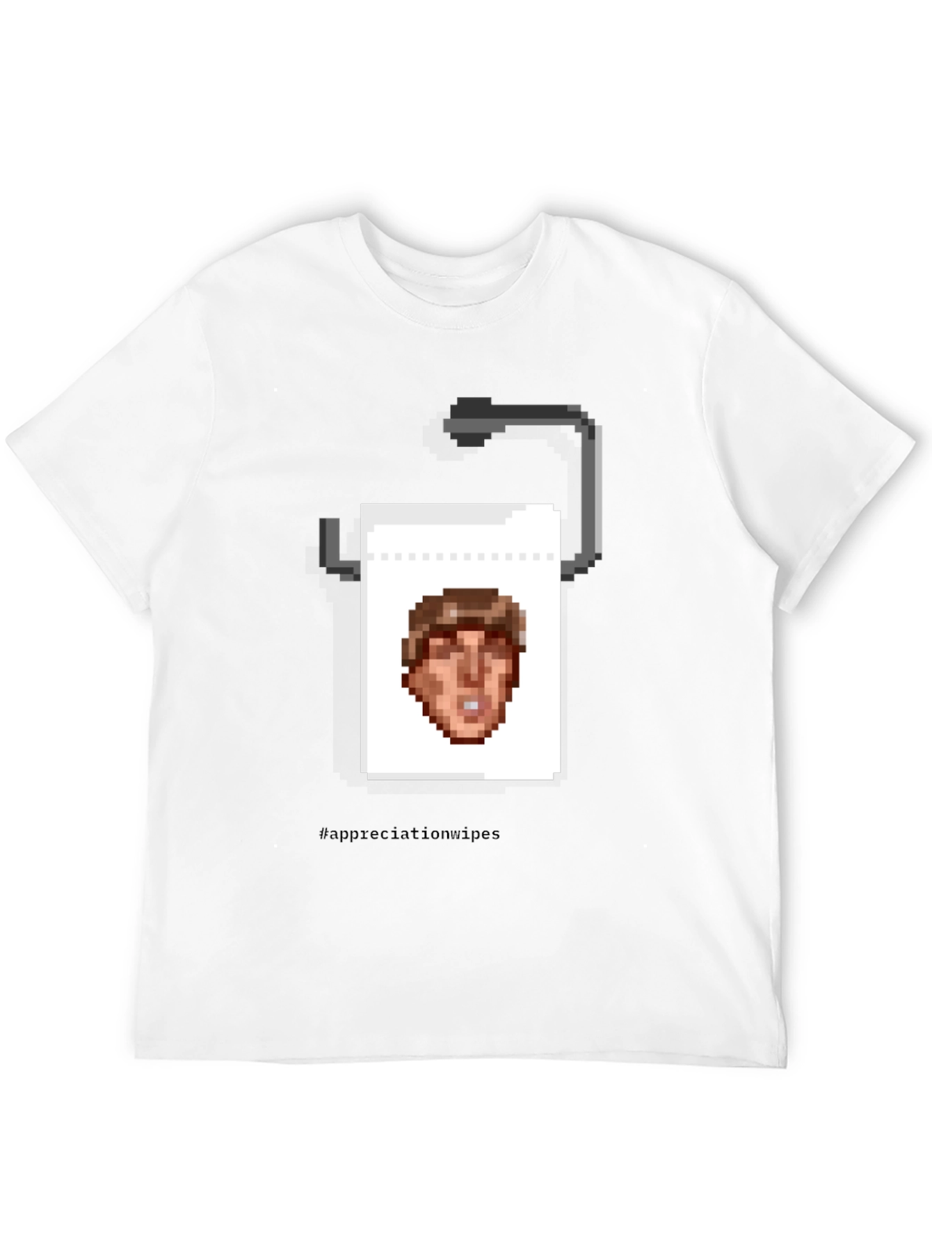 Humorous Pixel Art T-Shirt