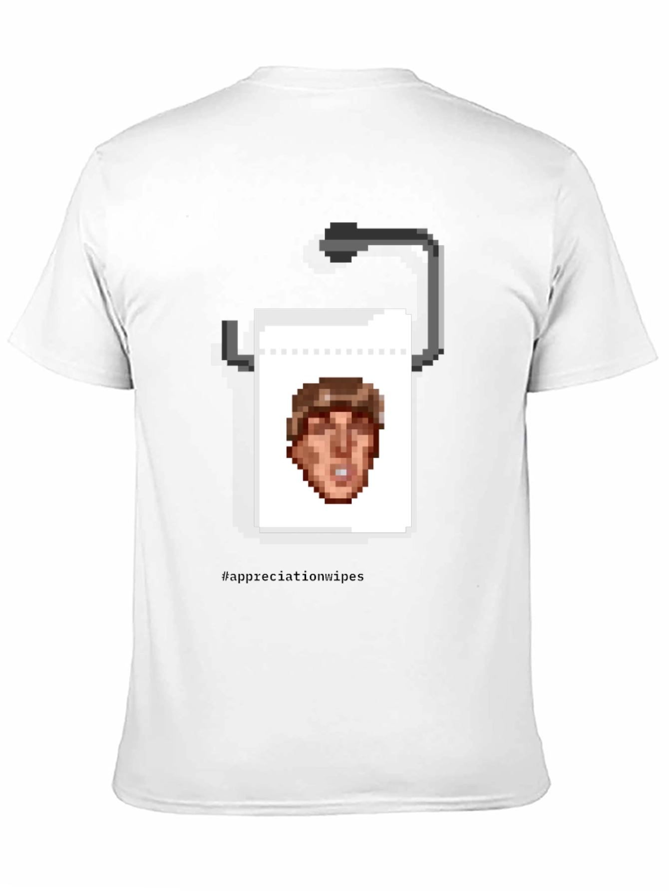 Humorous Pixel Art T-Shirt