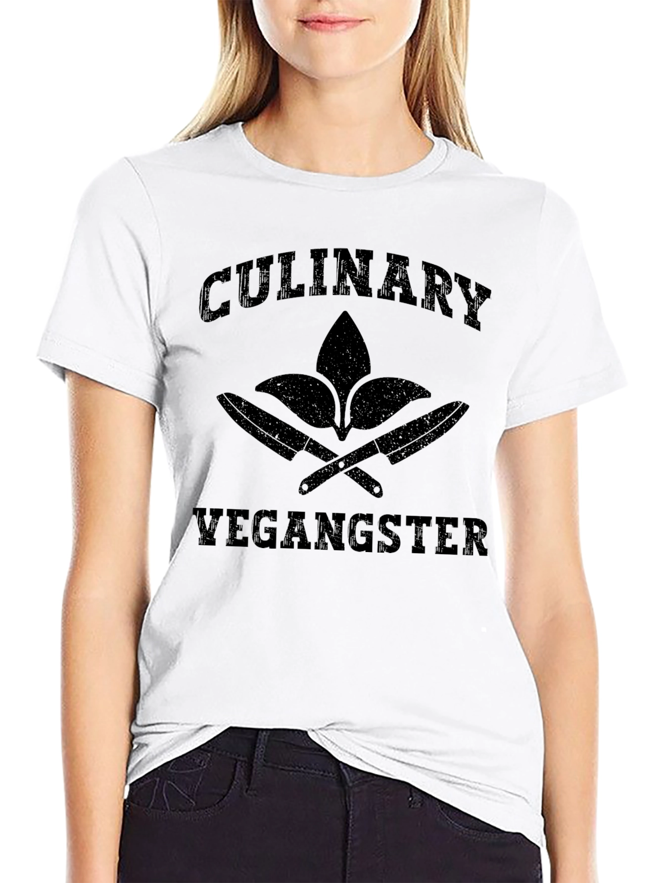 Culinary Vegangster T-Shirt - Vegan Chef Style