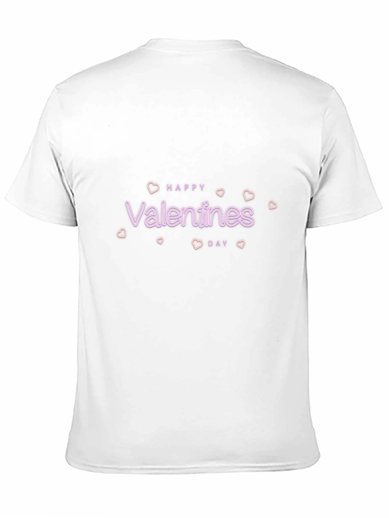 Happy Valentines Day Black T-Shirt