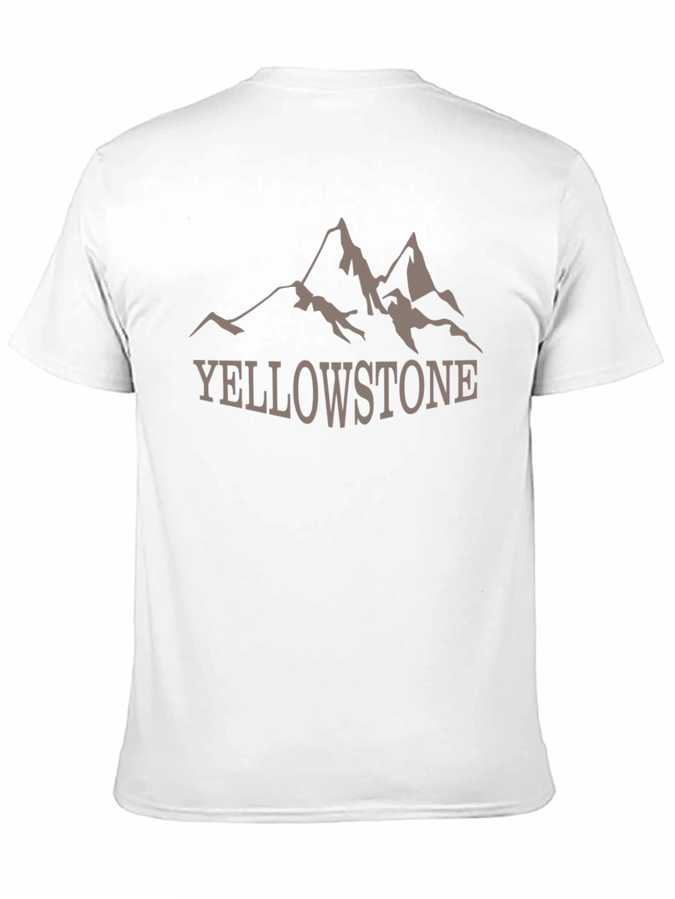 Yellowstone Mountain Graphic Tee - Classic Black