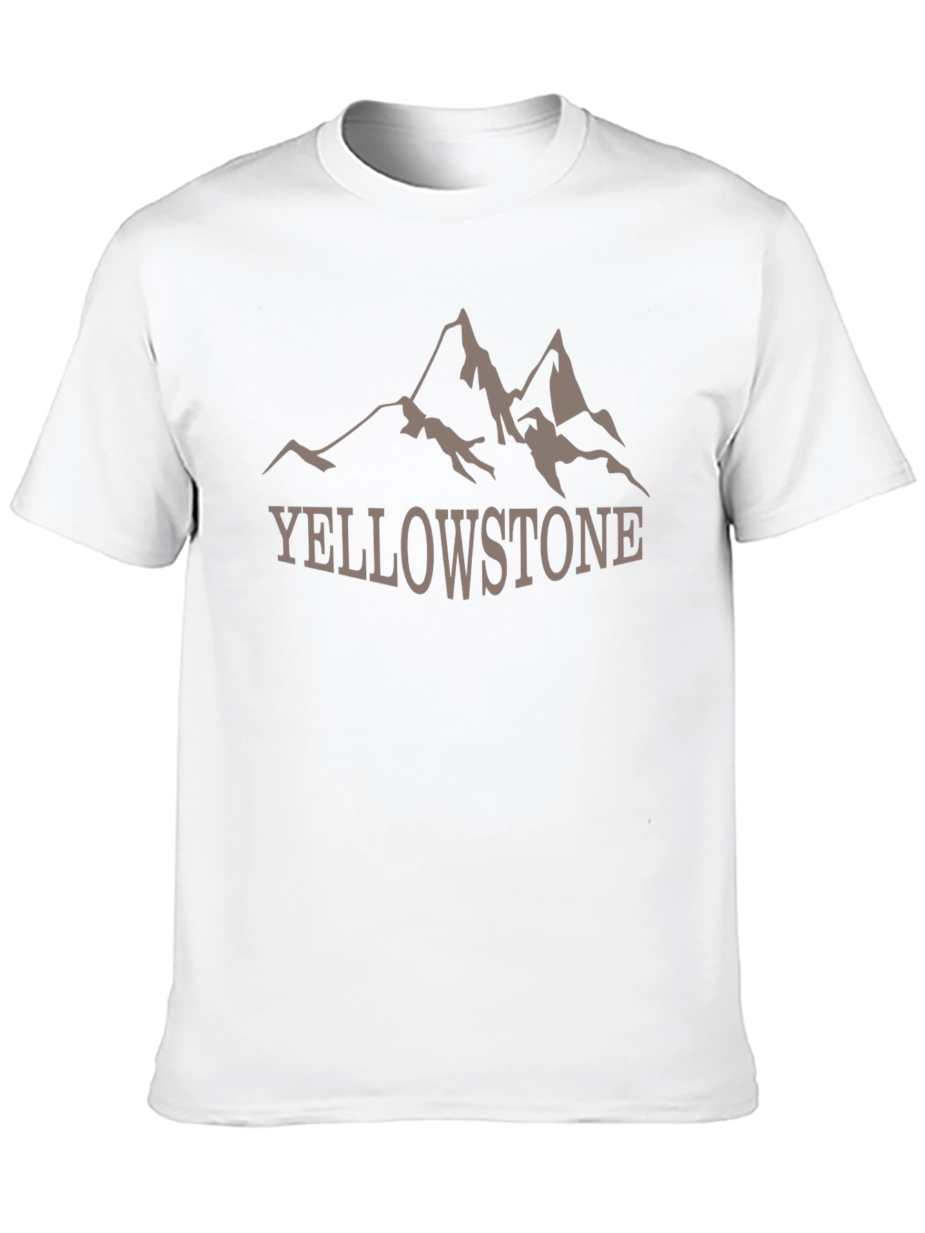 Yellowstone Mountain Graphic Tee - Classic Black