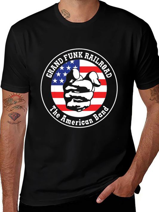 Grand Funk Railroad T-Shirt - The American Band Tee