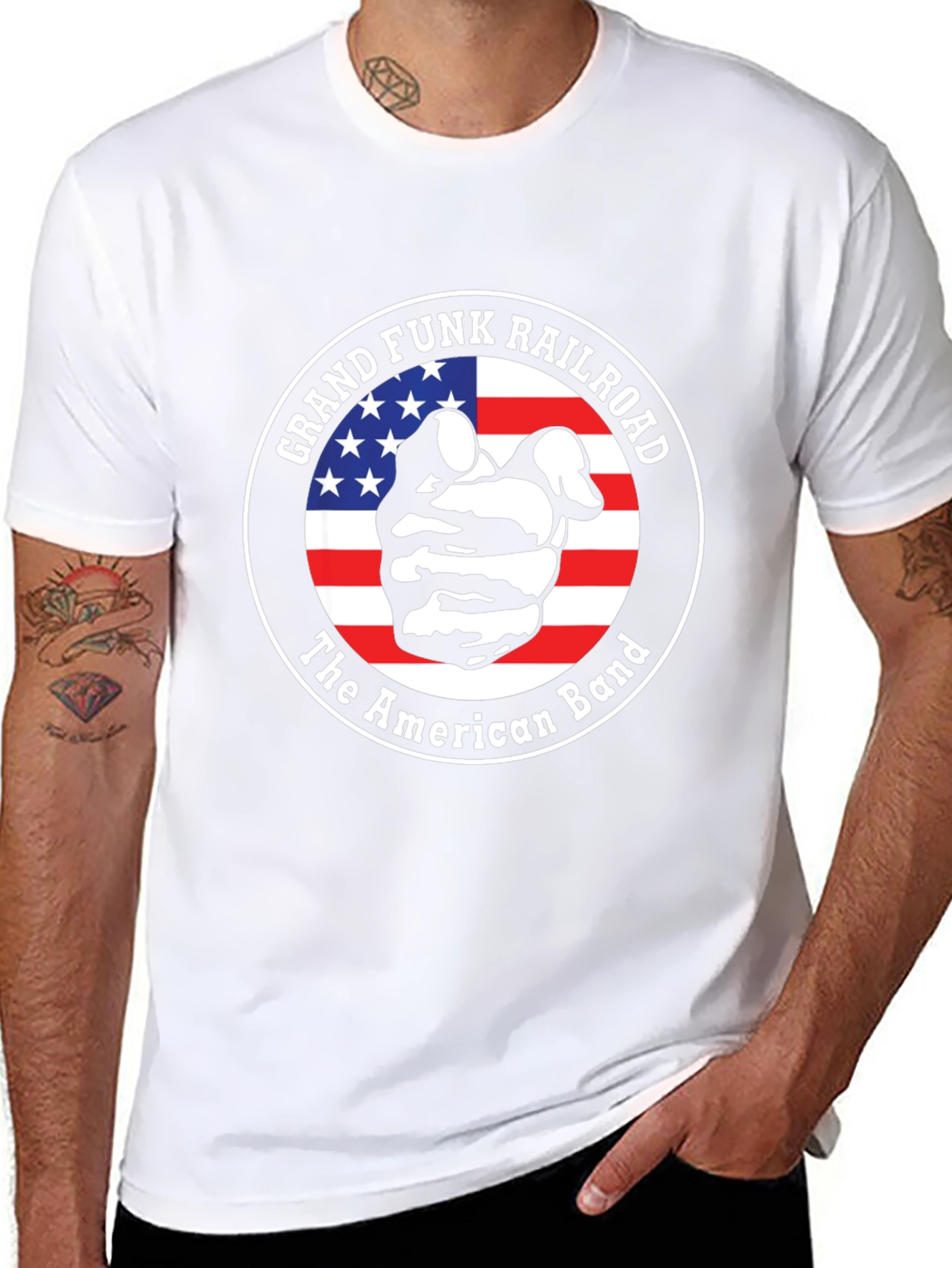 Grand Funk Railroad T-Shirt - The American Band Tee