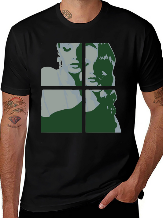 Retro Pop Art Graphic T-Shirt