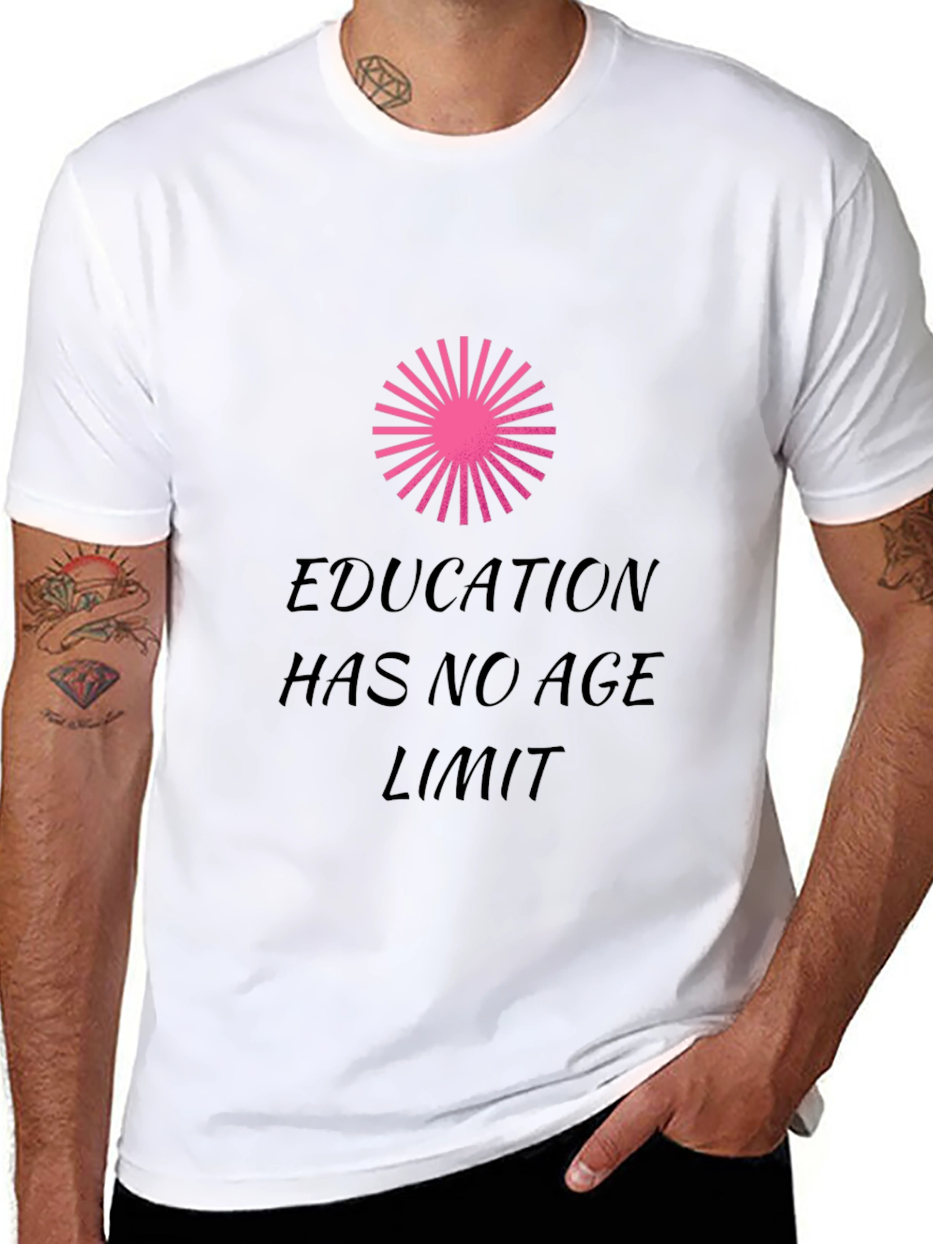 Education Has No Age Limit T-Shirt