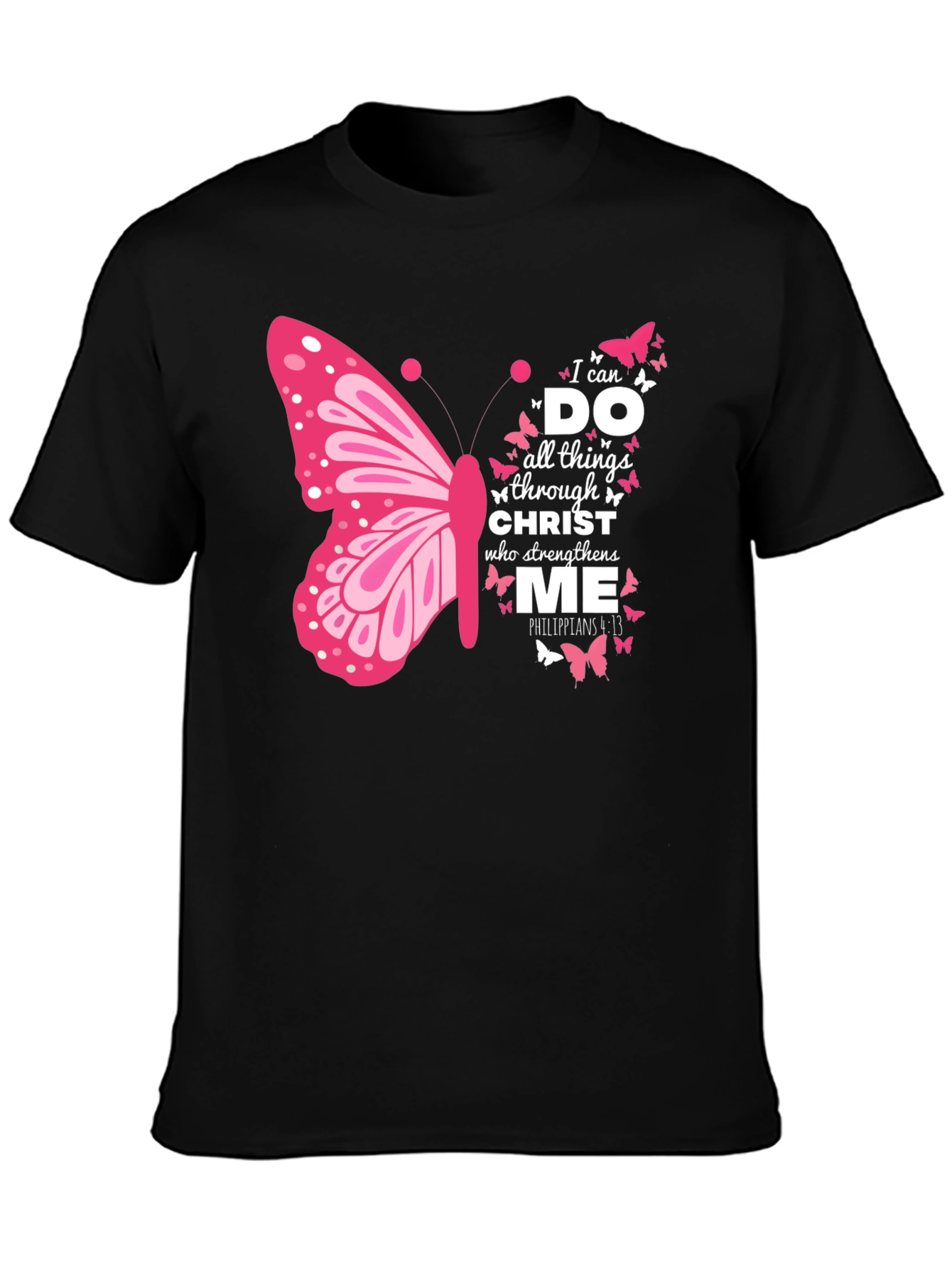 Inspirational Butterfly Christian T-Shirt