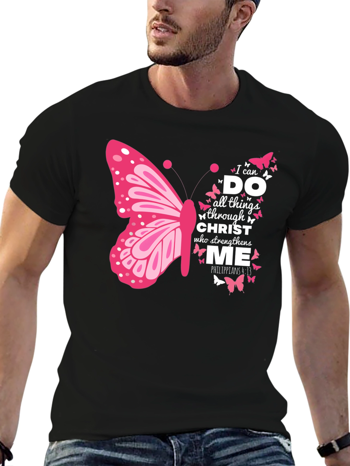 Inspirational Butterfly Christian T-Shirt