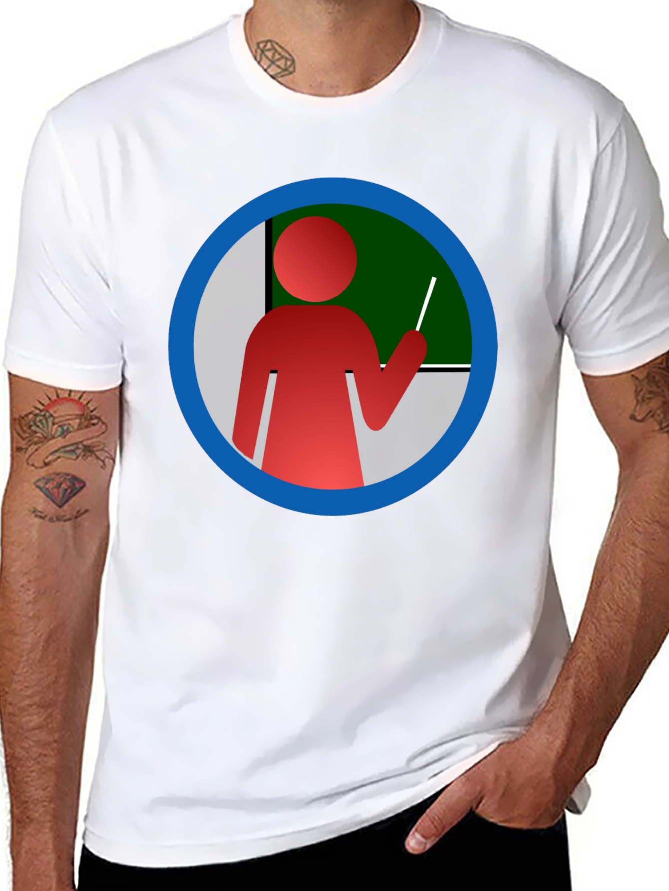 Teacher Graphic T-Shirt - Education Inspired Design