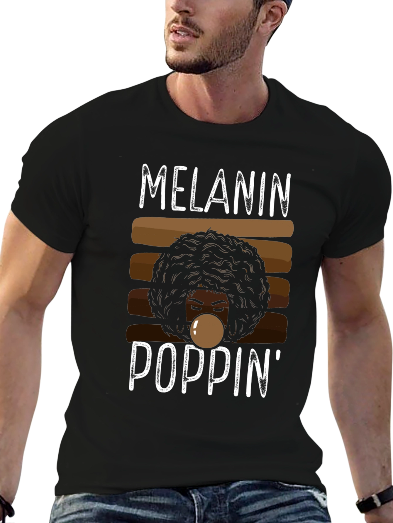Melanin Poppin Graphic Tee