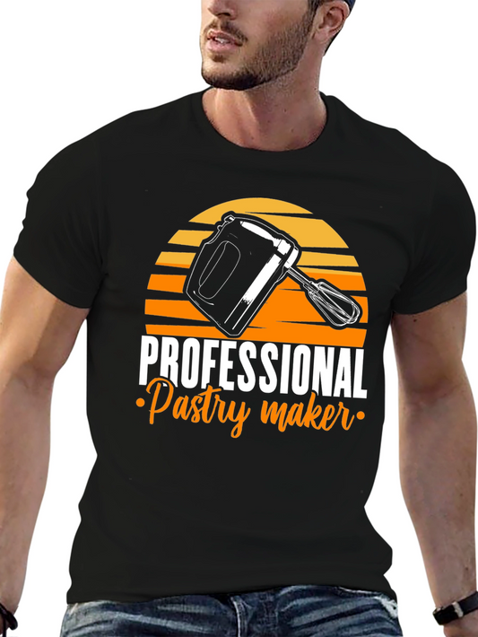 Professional Pastry Maker T-Shirt - Baking Lover Apparel