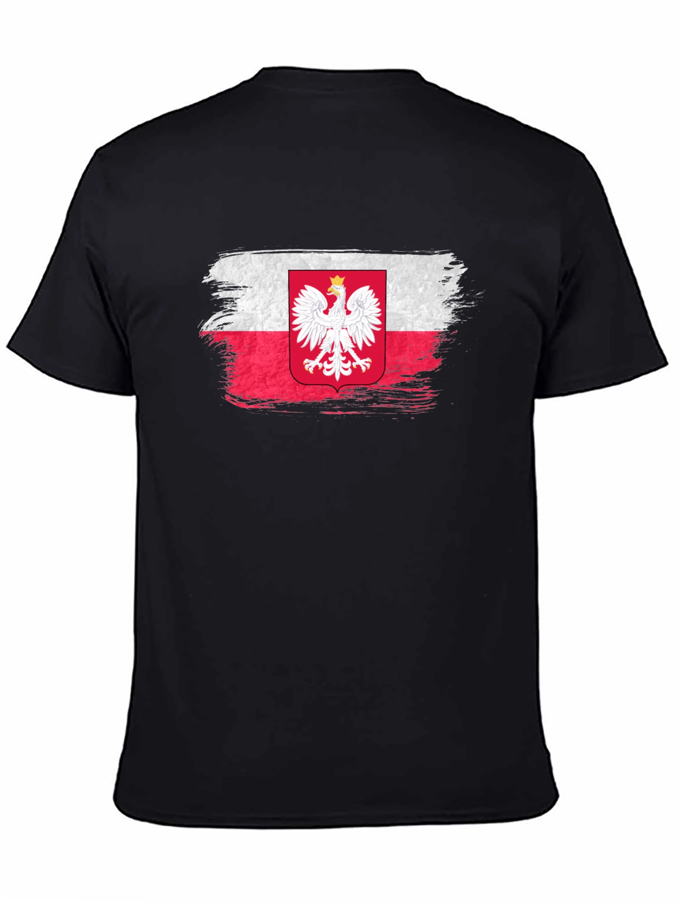 Polish Eagle Flag T-Shirt - Patriotic Pride