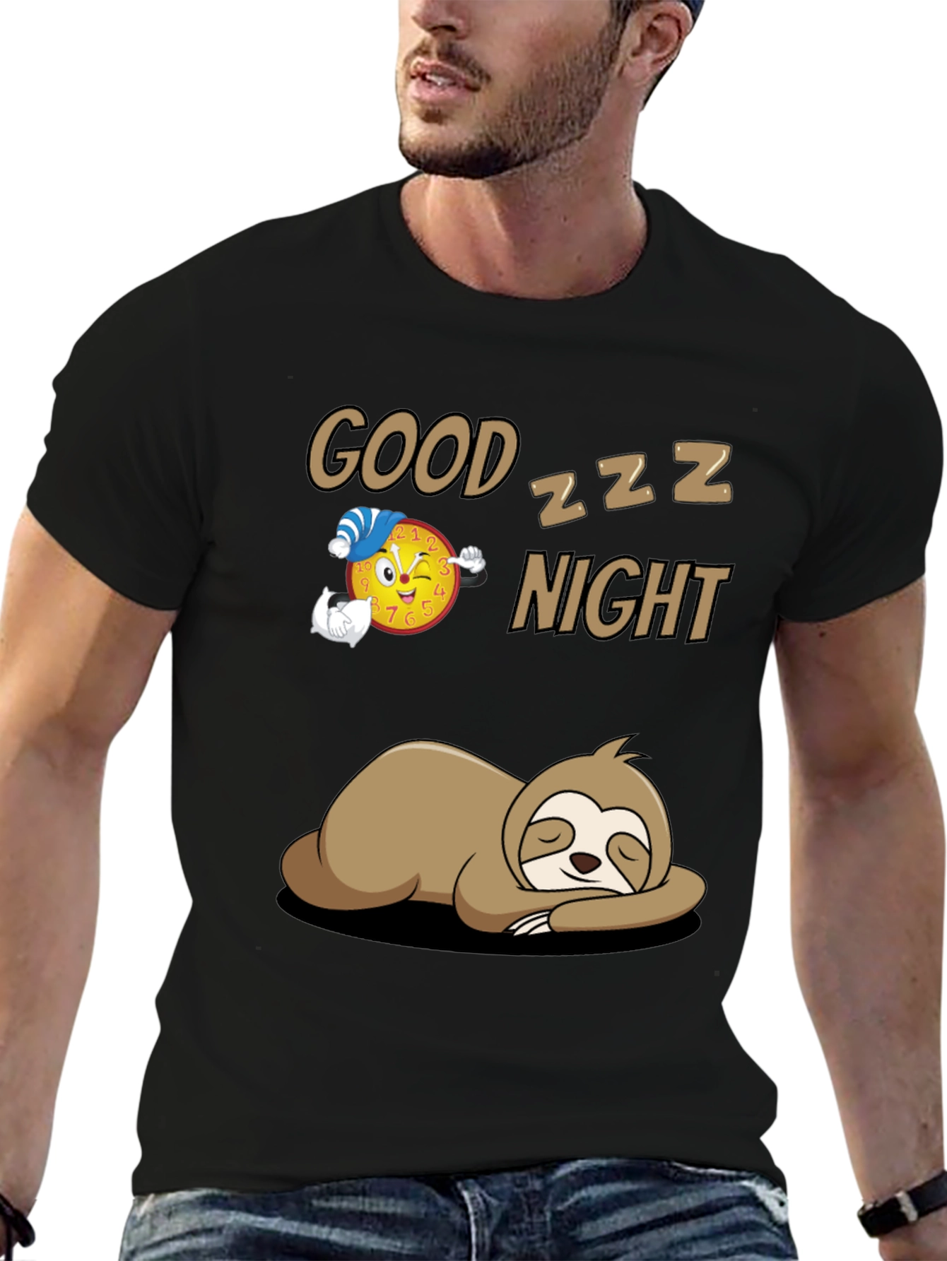 Good Night Sloth T-Shirt