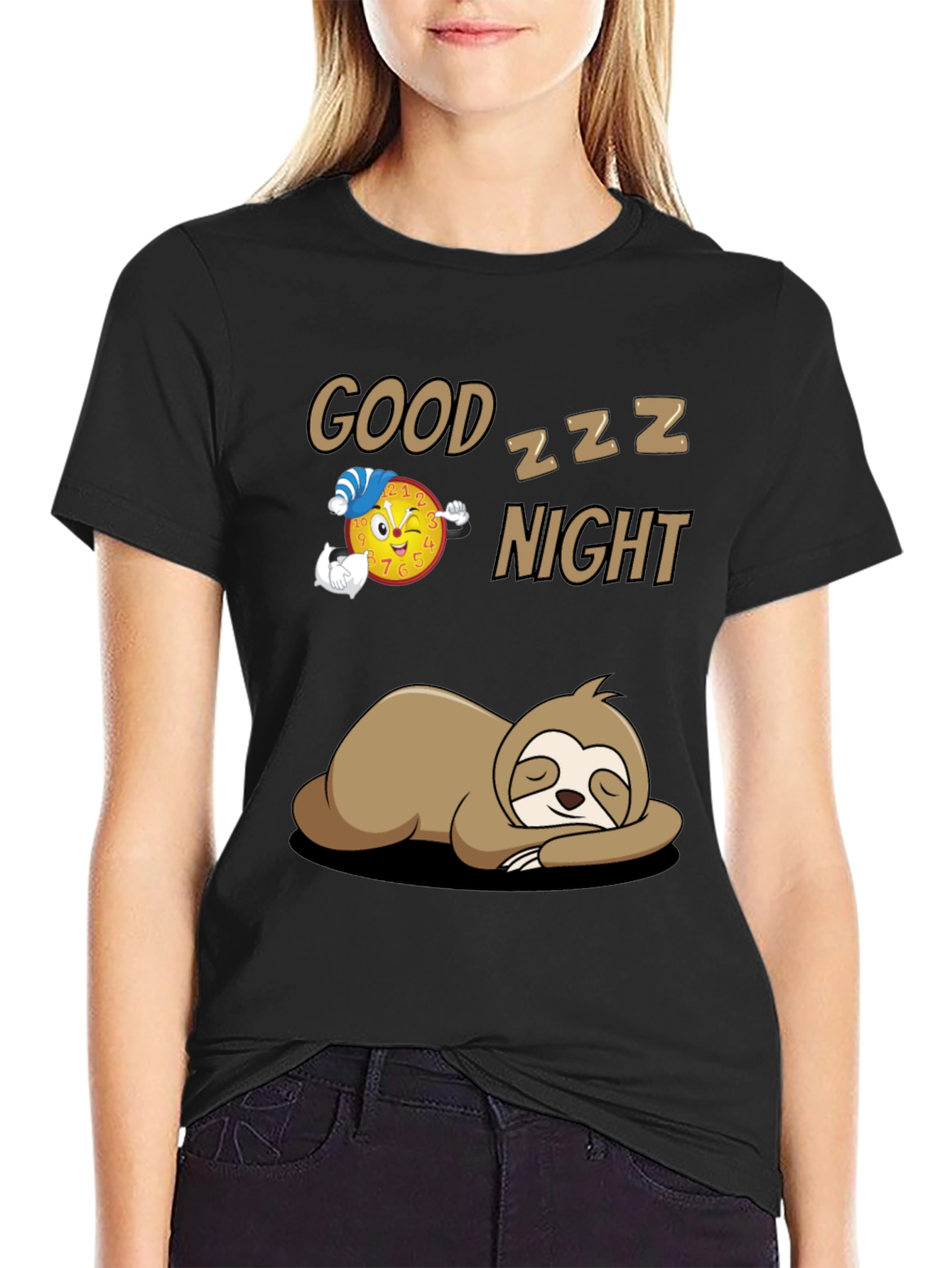 Good Night Sloth T-Shirt