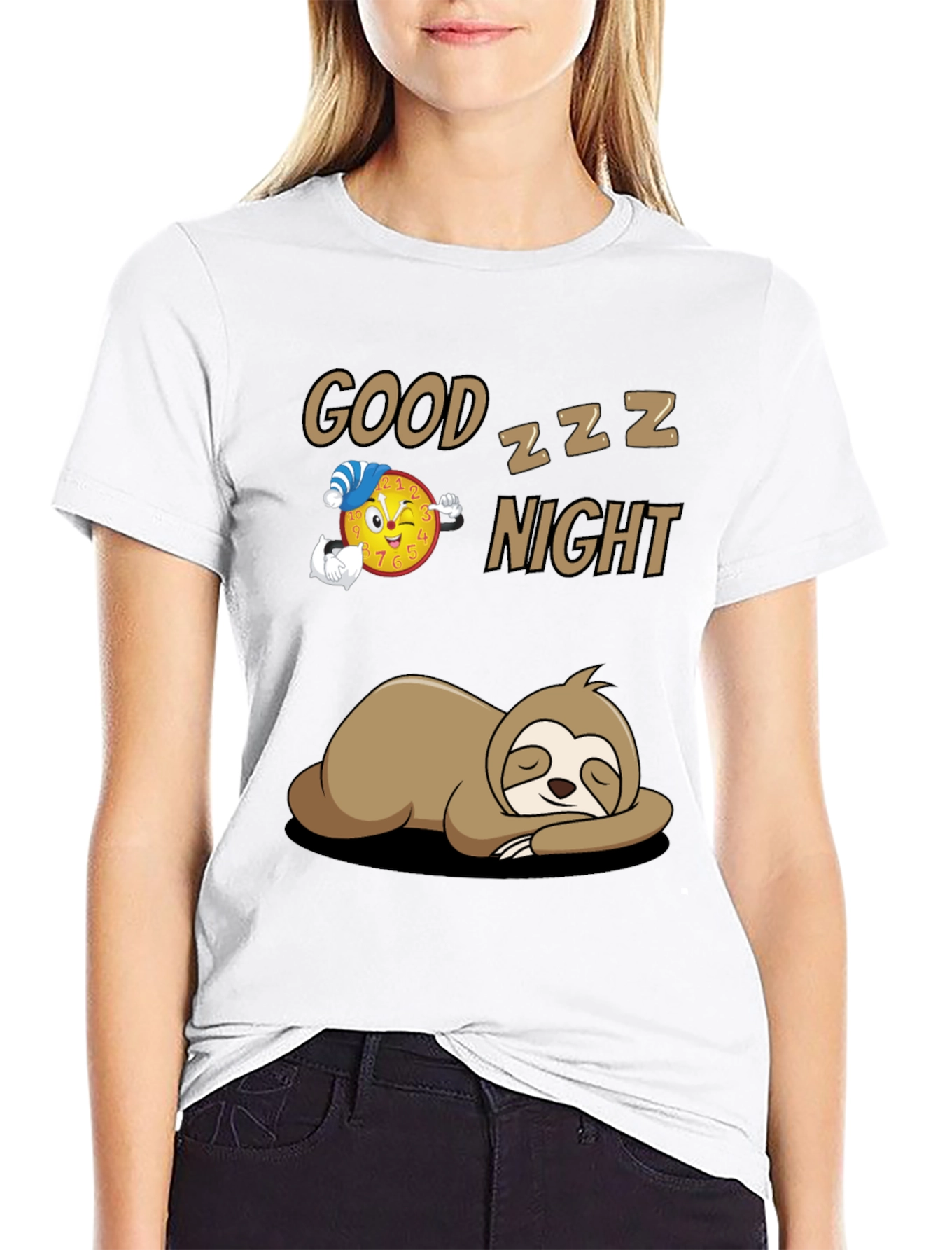 Good Night Sloth T-Shirt