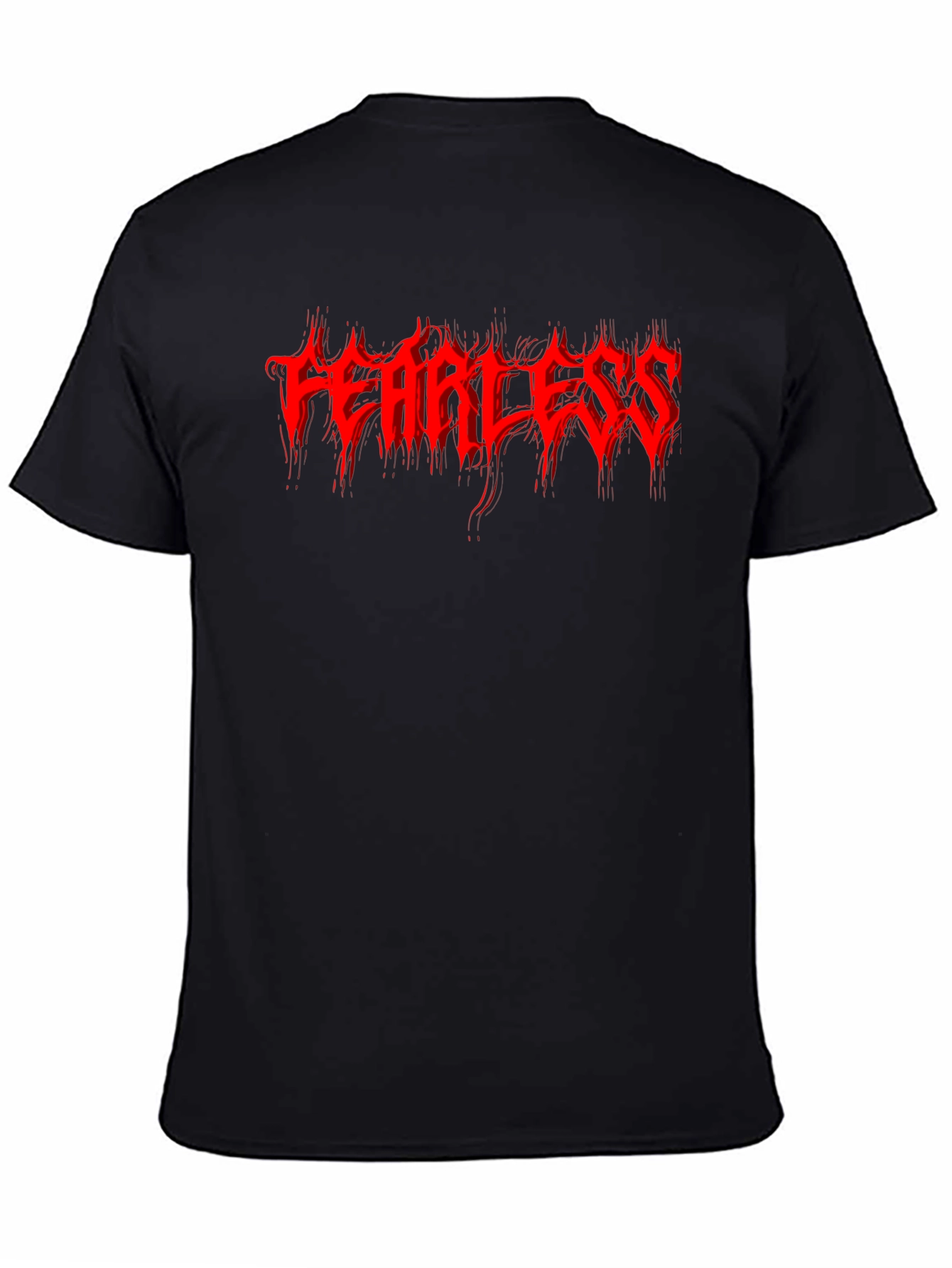 Fearless Graphic T-Shirt - Black