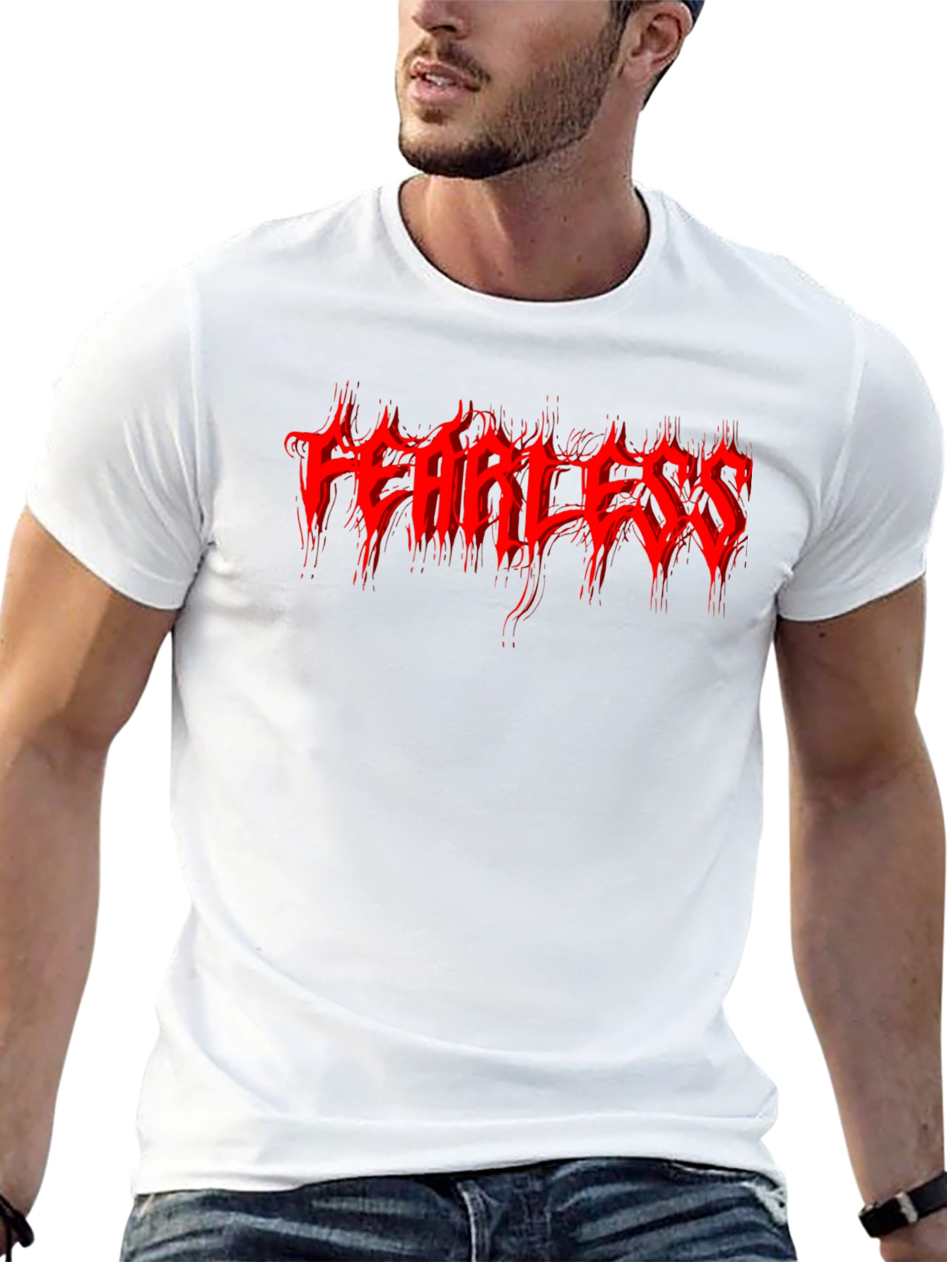 Fearless Graphic T-Shirt - Black