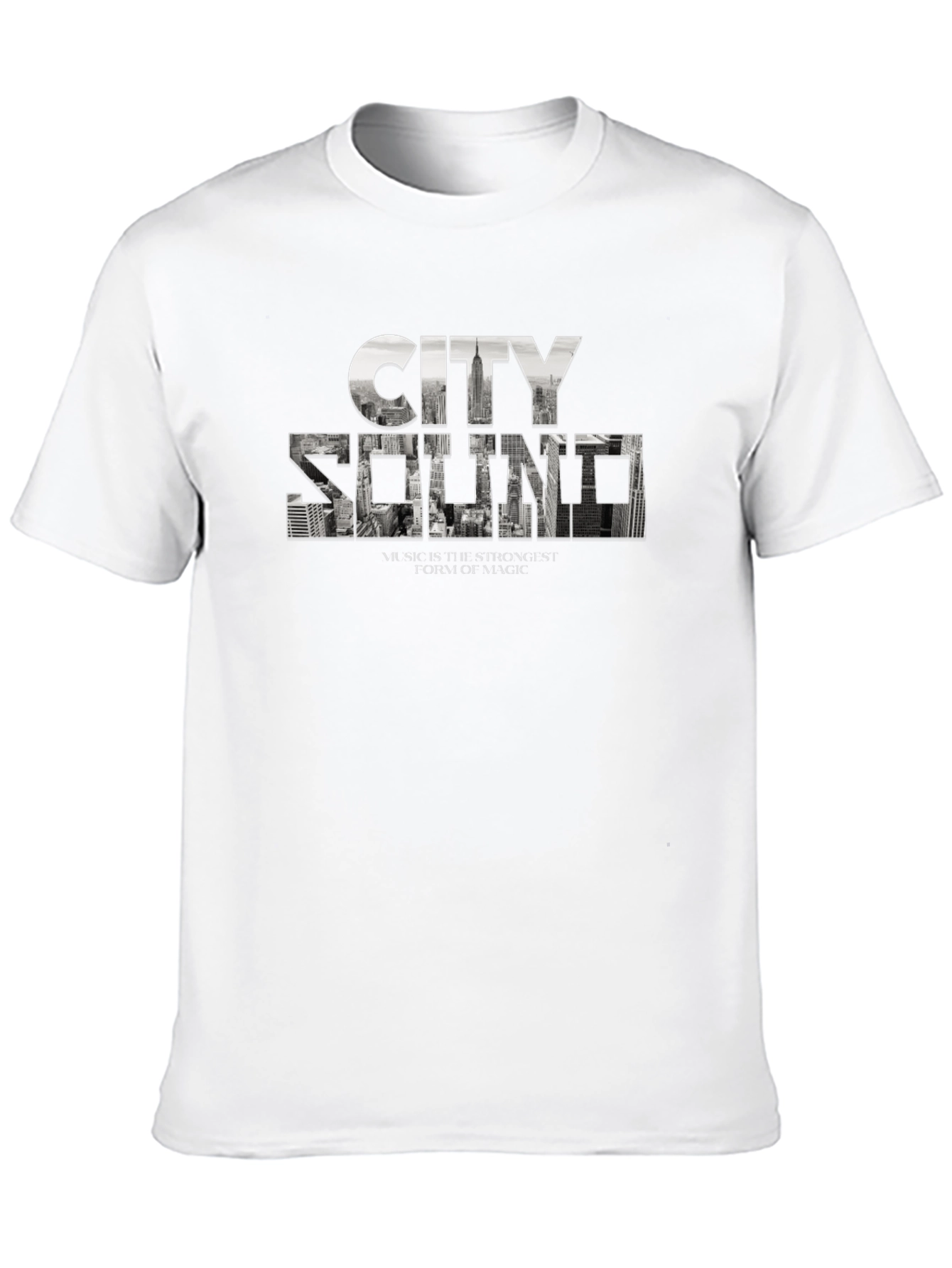 City Sound Graphic Tee - Black