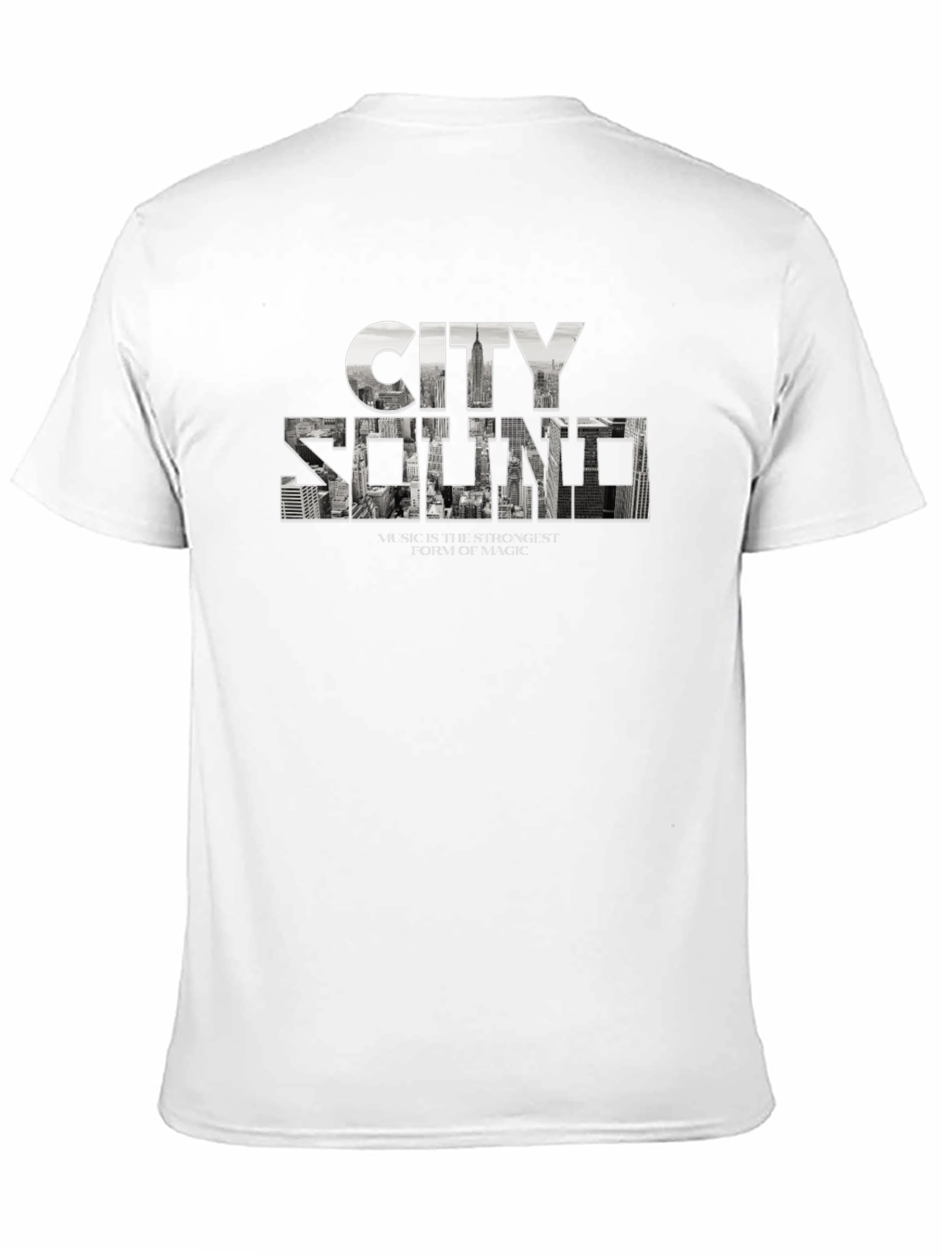 City Sound Graphic Tee - Black