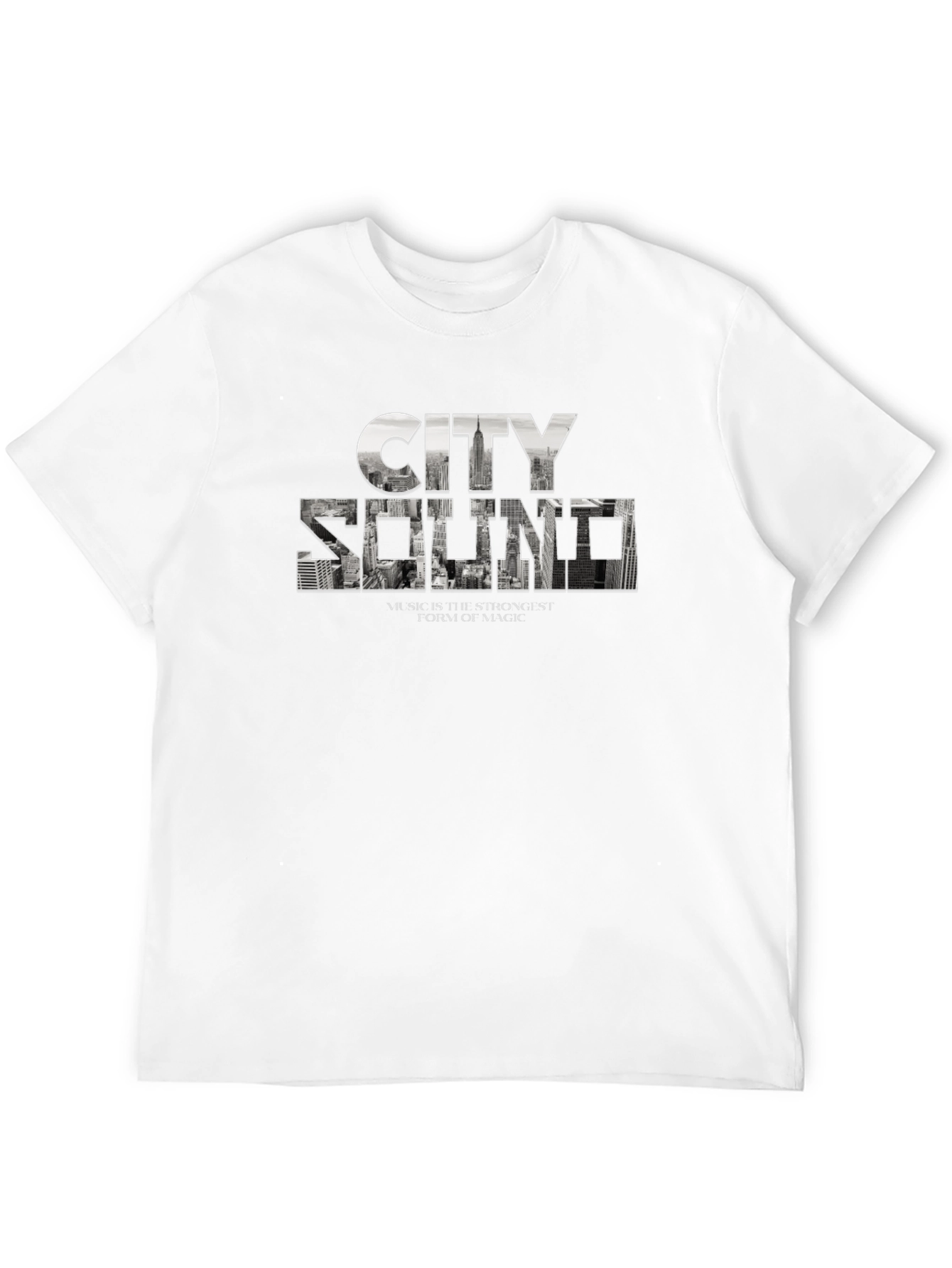 City Sound Graphic Tee - Black