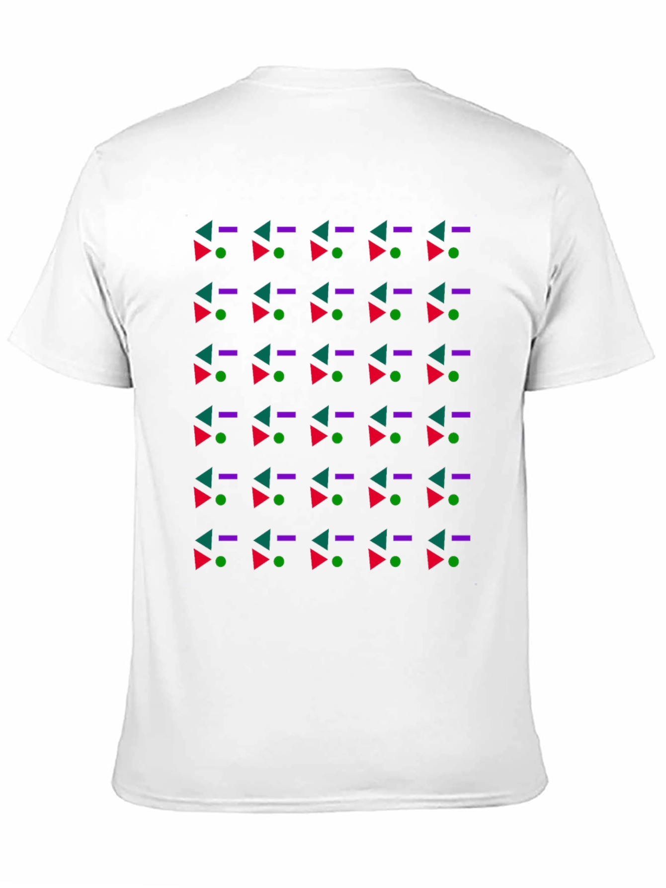 Geometric Pattern T-Shirt - Modern Abstract Design