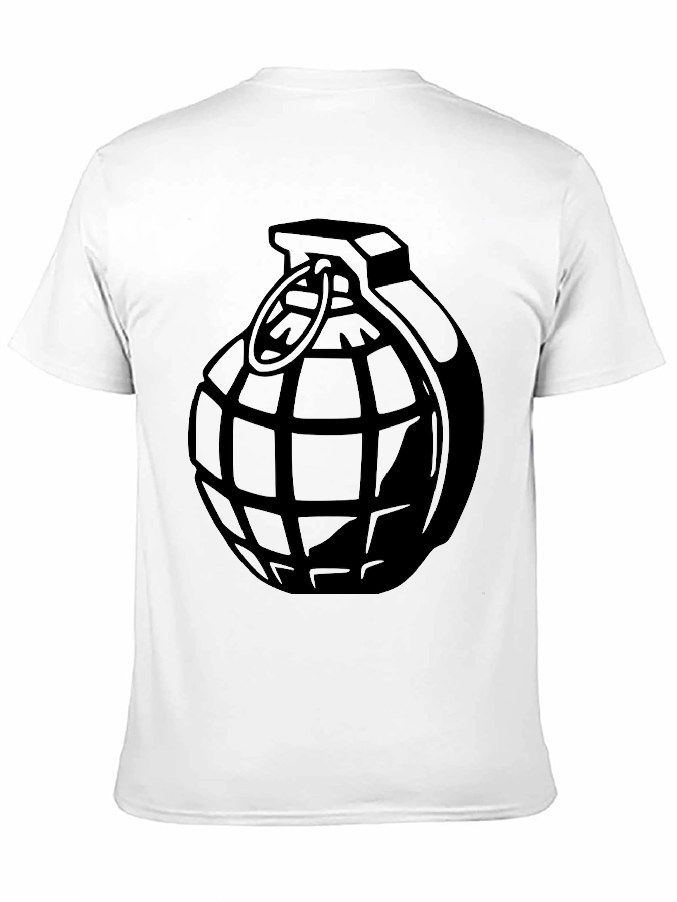 Grenade Graphic T-Shirt - Bold Statement Tee