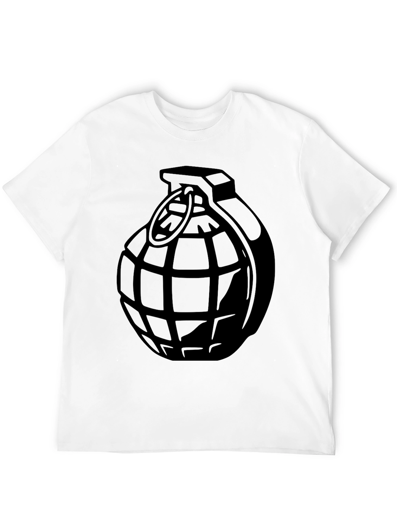 Grenade Graphic T-Shirt - Bold Statement Tee