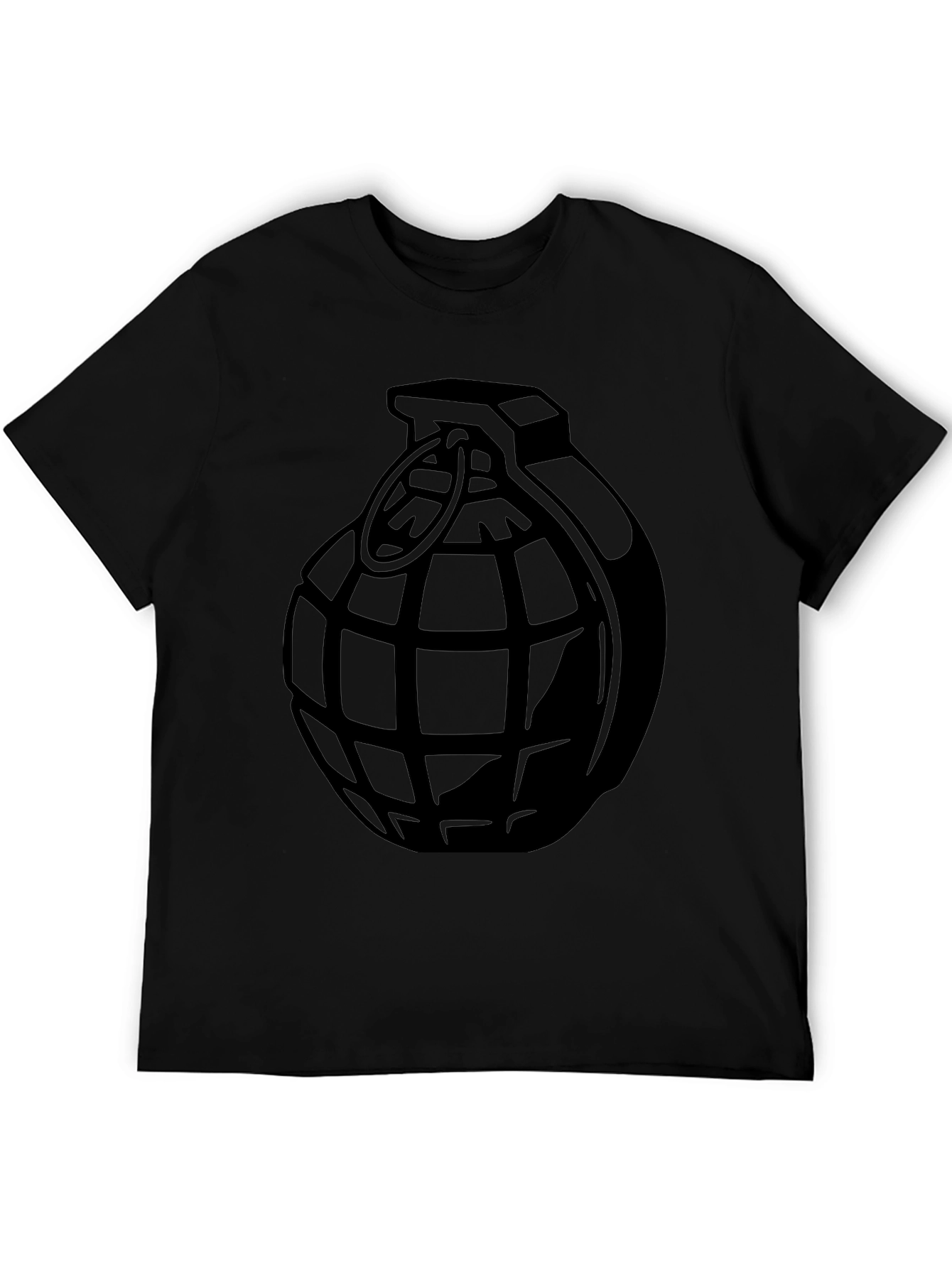 Grenade Graphic T-Shirt - Bold Statement Tee