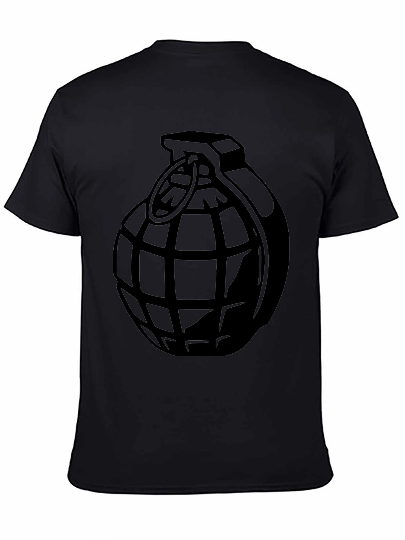 Grenade Graphic T-Shirt - Bold Statement Tee