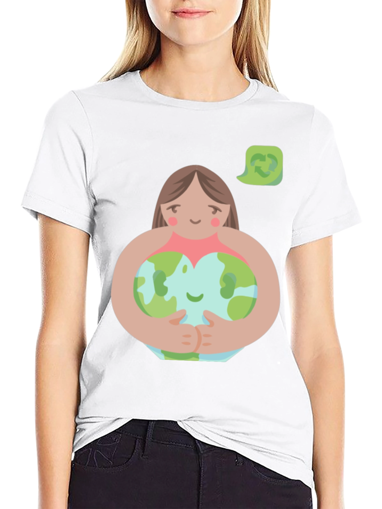 Earth Lover T-Shirt - Hug the Planet