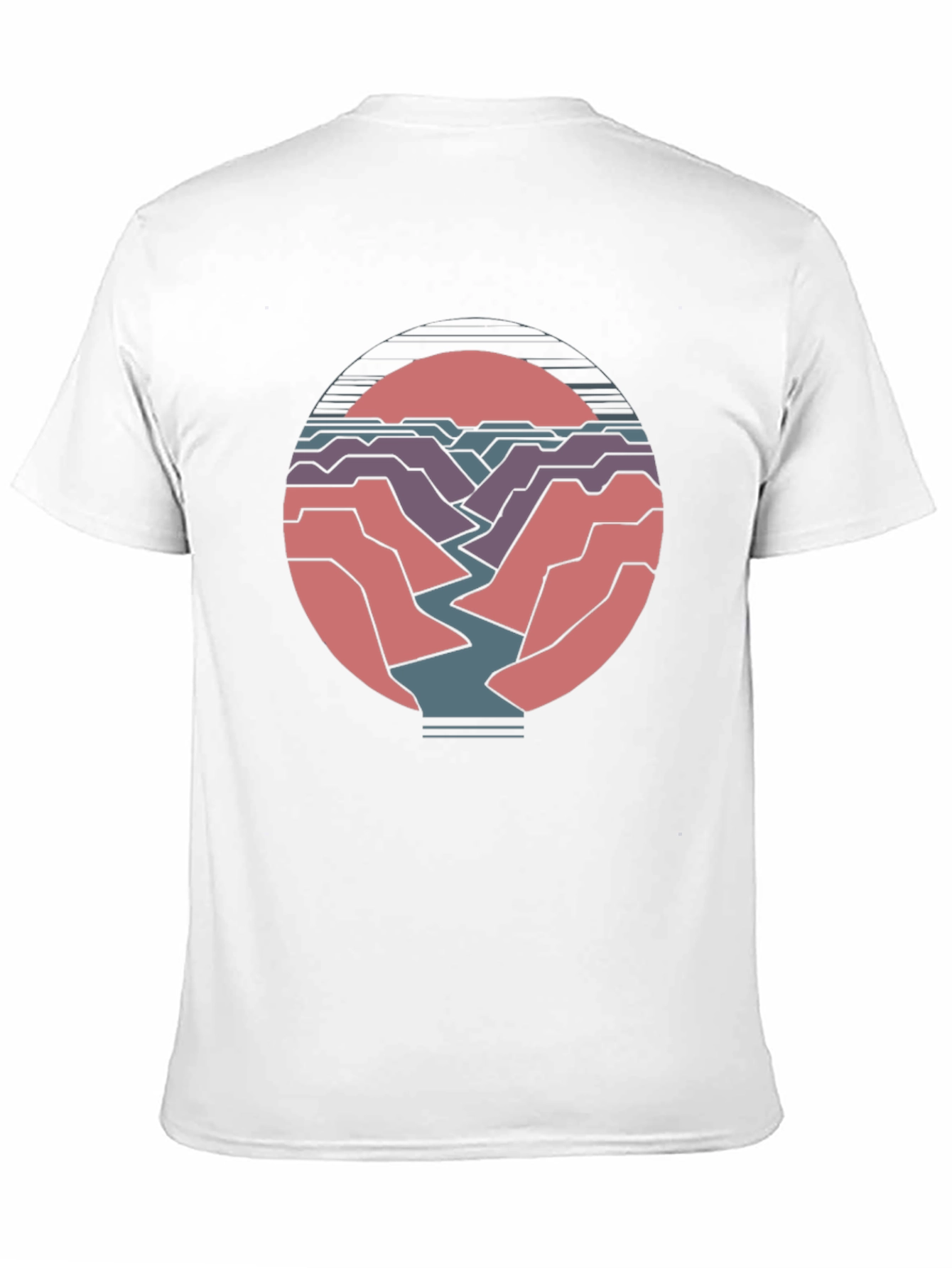 Canyon Sunset Graphic Tee - Soft Cotton Blend