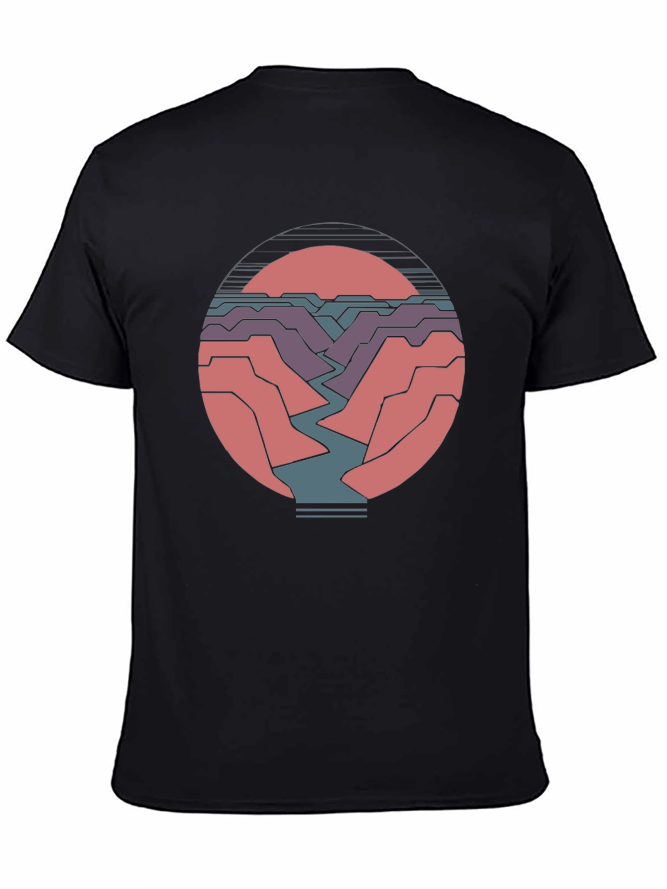 Canyon Sunset Graphic Tee - Soft Cotton Blend