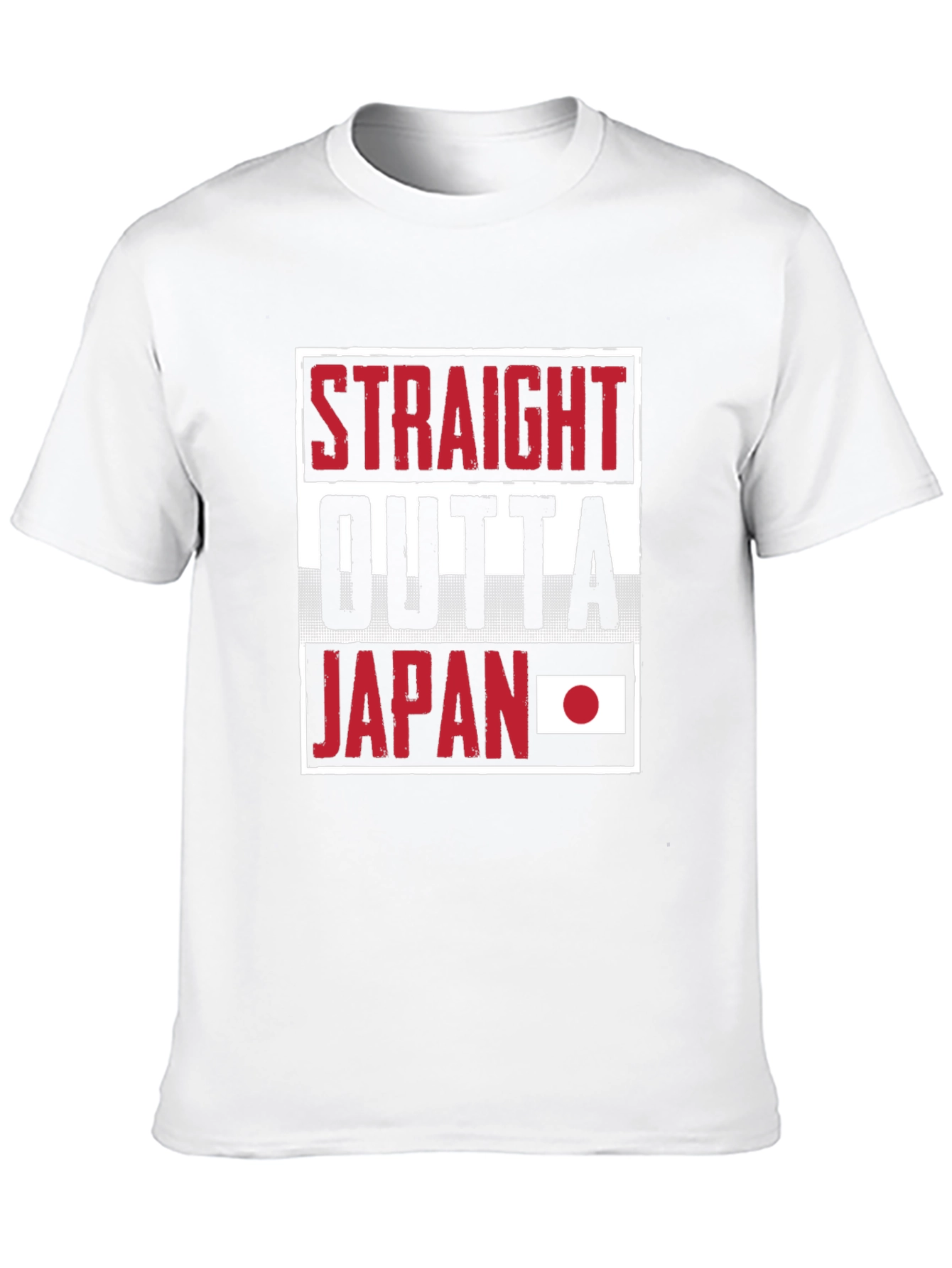 Straight Outta Japan Black T-Shirt