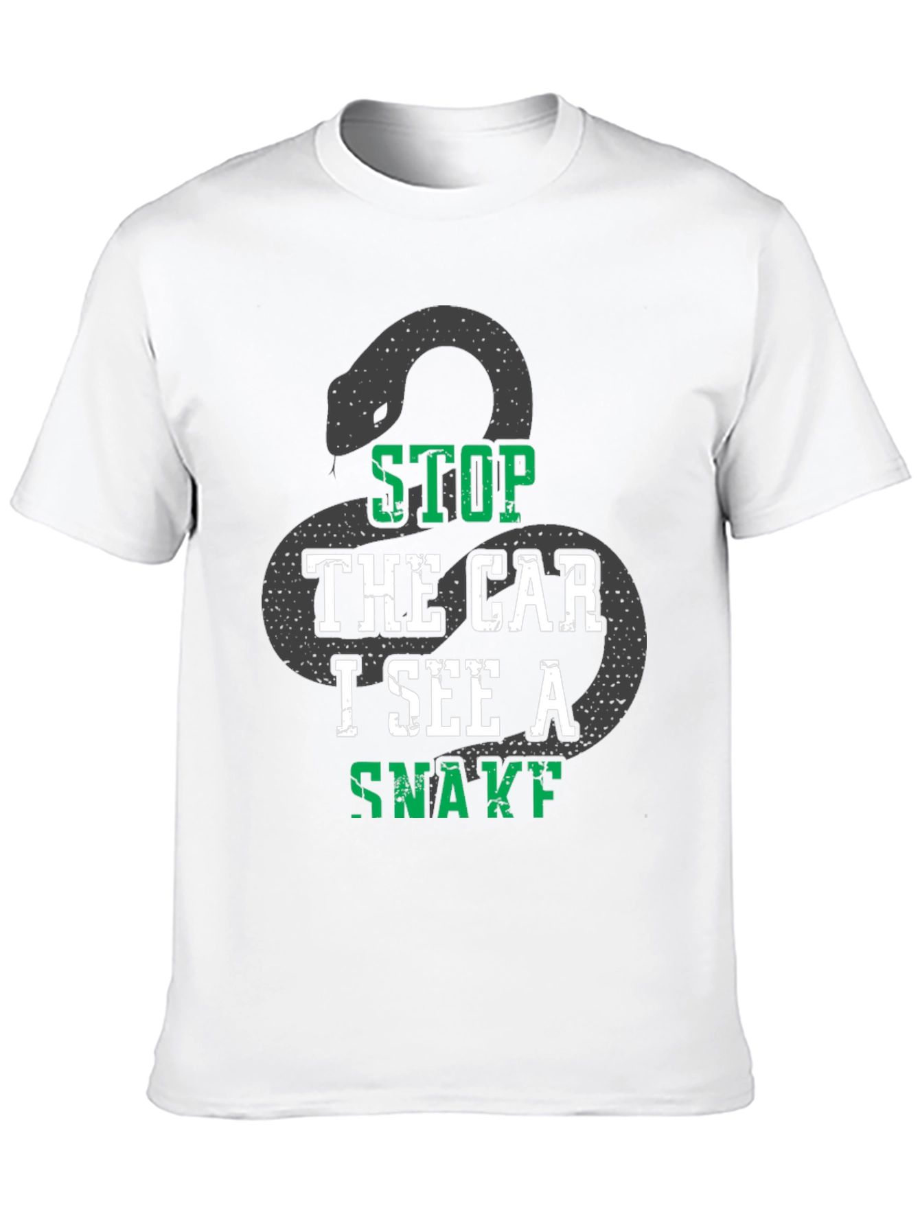 Stop The Car Snake Graphic Tee