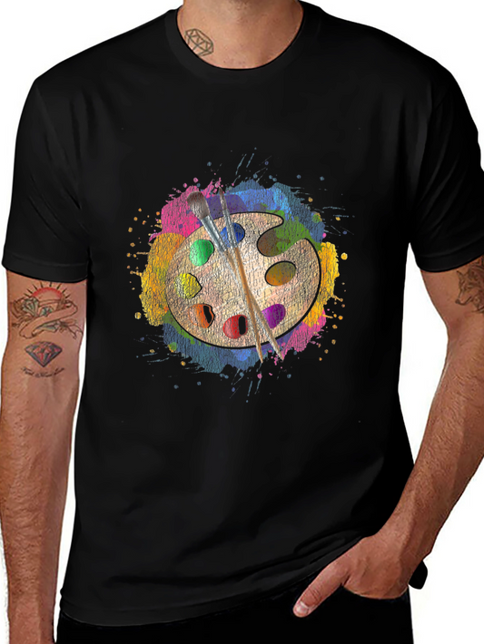 Colorful Artist Palette Graphic Tee