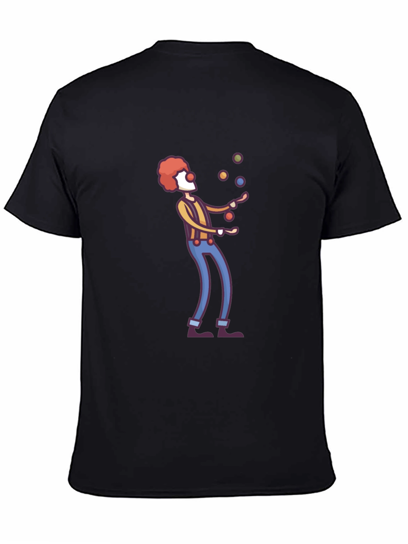 Clown Juggling T-Shirt - Funny Graphic Tee