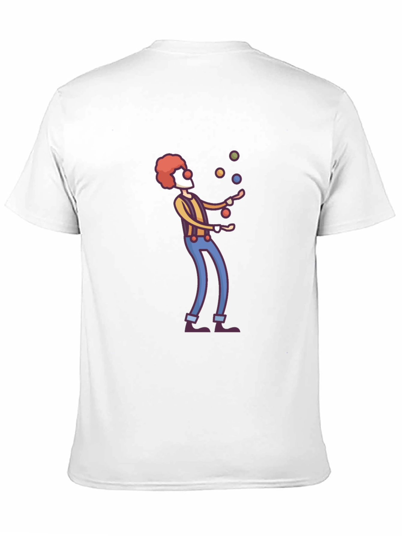 Clown Juggling T-Shirt - Funny Graphic Tee