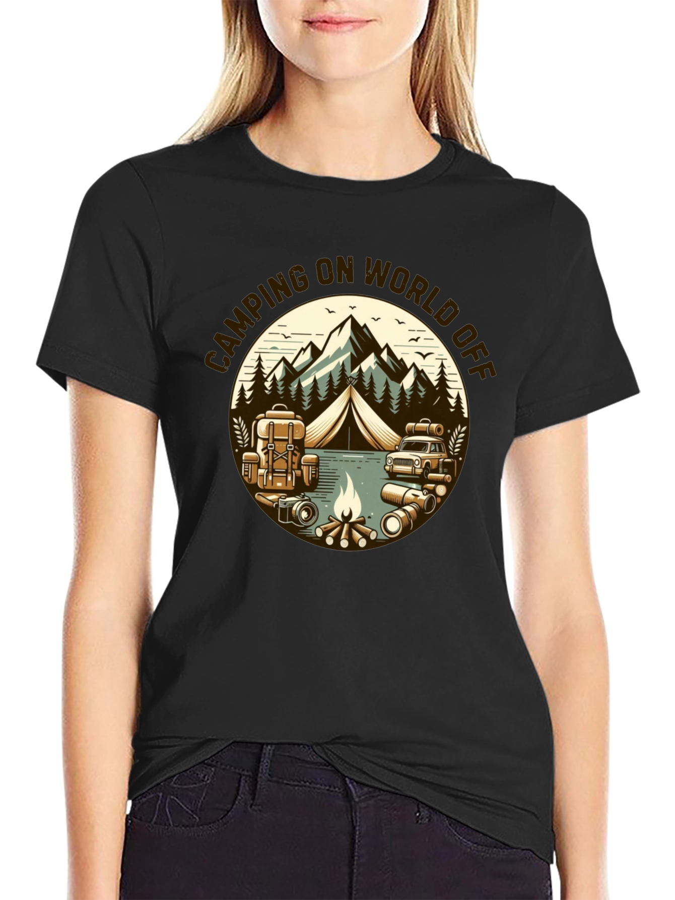 Camping World Off T-Shirt: Outdoor Adventure Tee