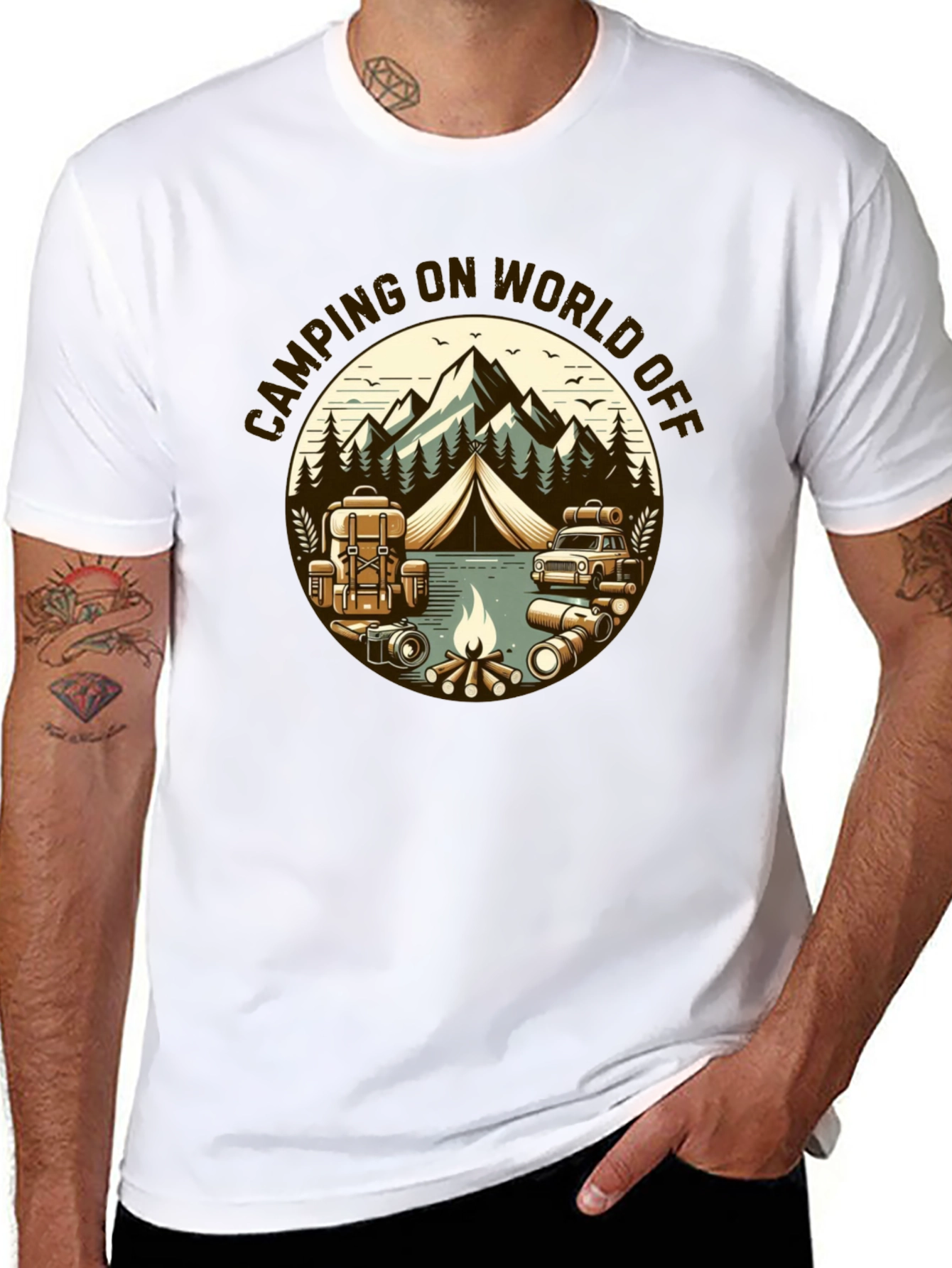 Camping World Off T-Shirt: Outdoor Adventure Tee