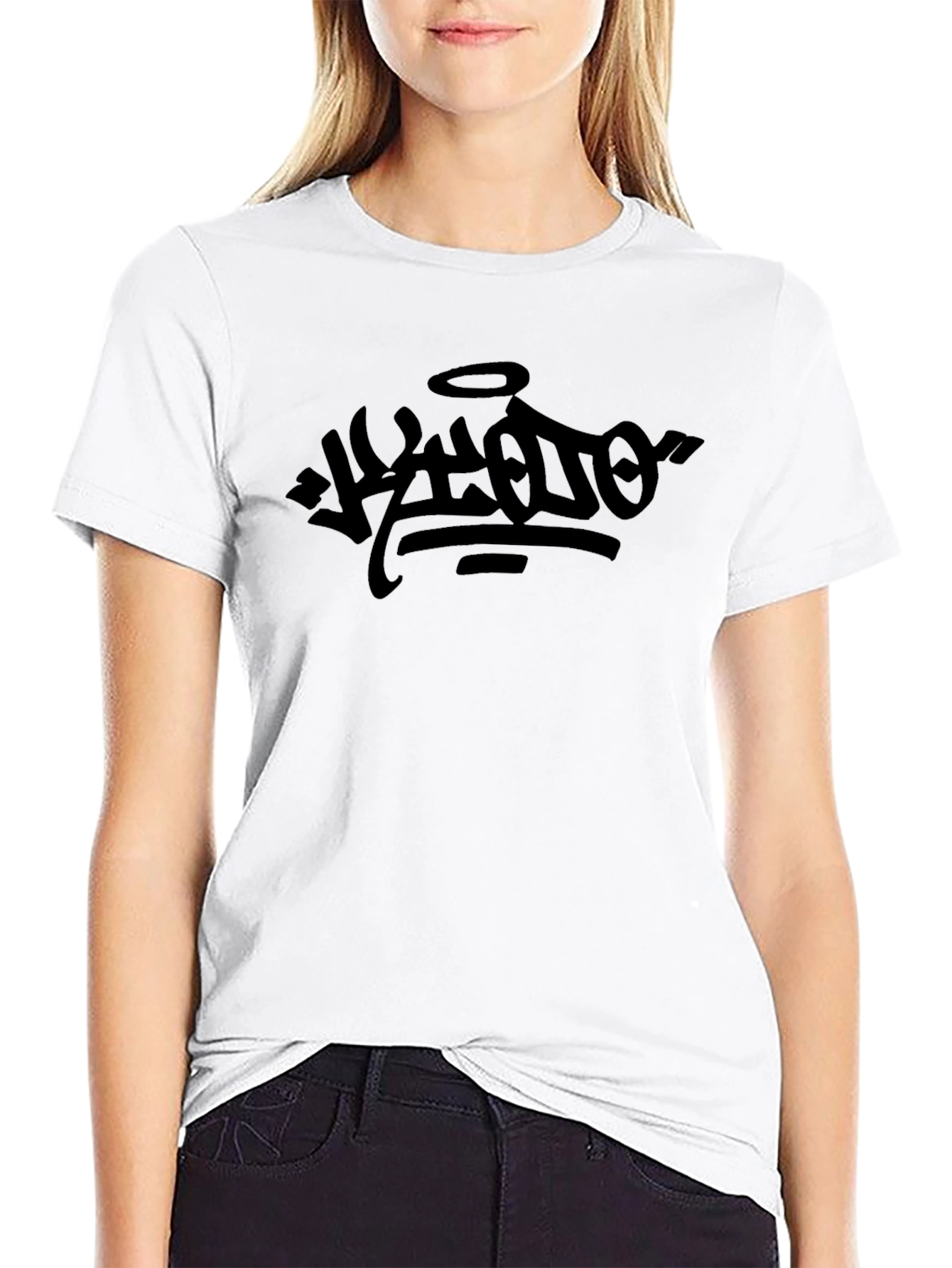 Black Graphic Tee: Urban Style